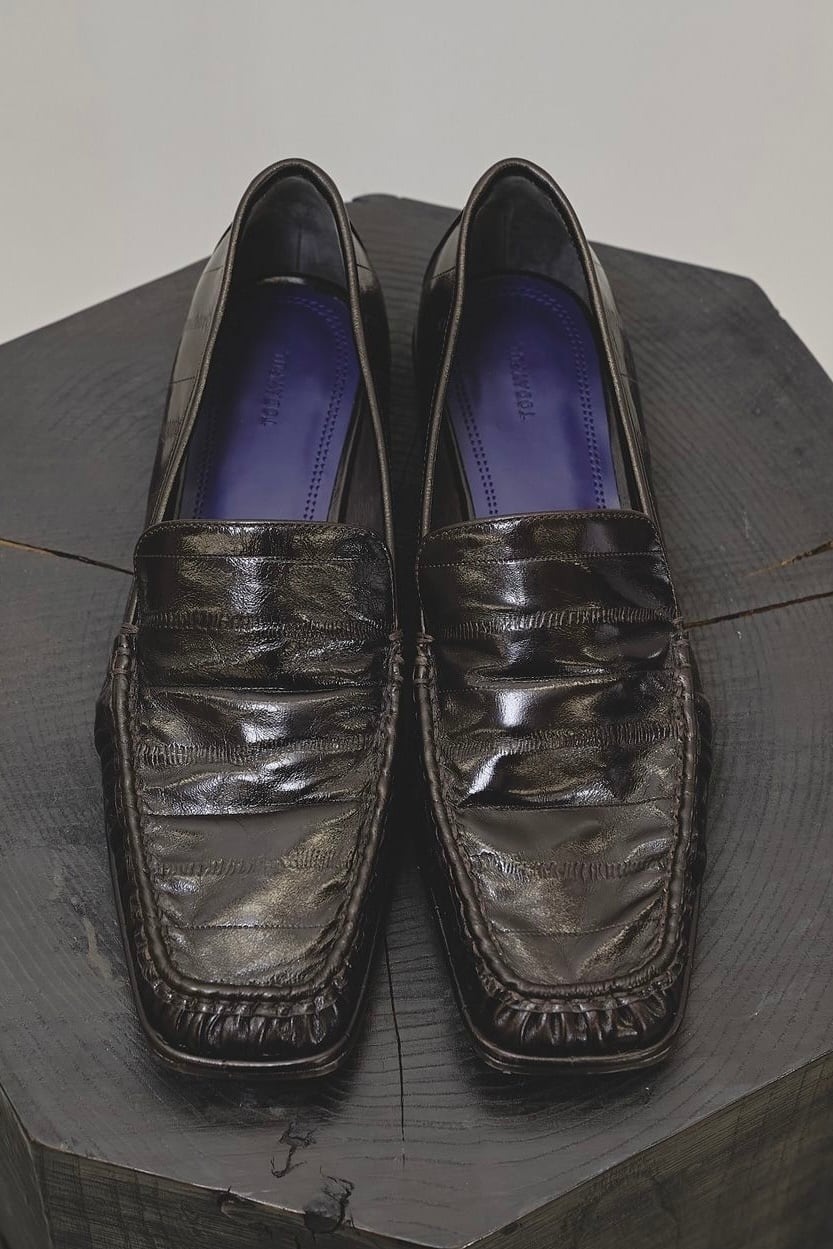 TODAYFUL Squaretoe Gather Loafers スクエアトゥギャザーローファー