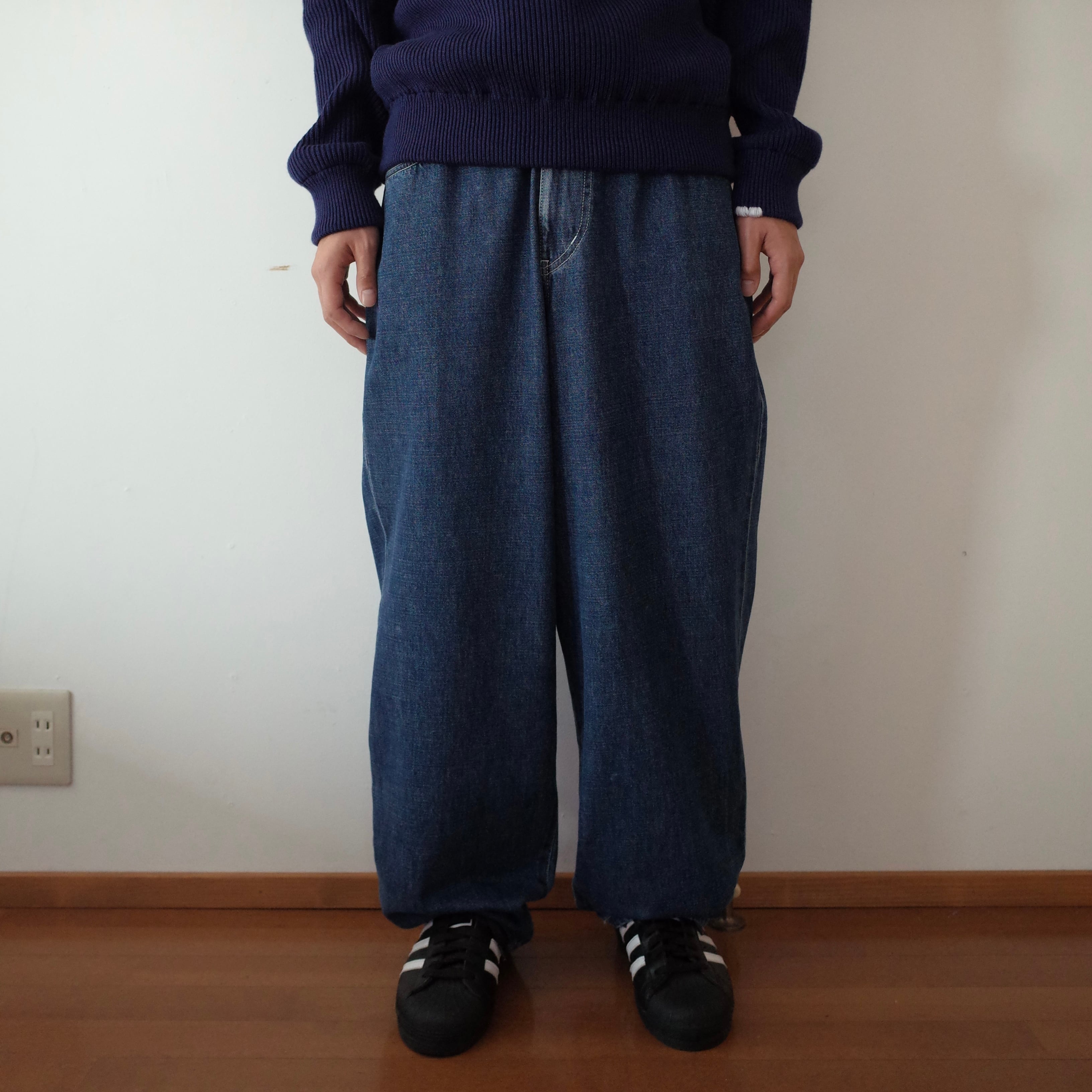 SO ORIGINAL 5 POCKET TWILL PANTS (BLACK) | SO SHOP & HOSTEL NAKAMEGURO