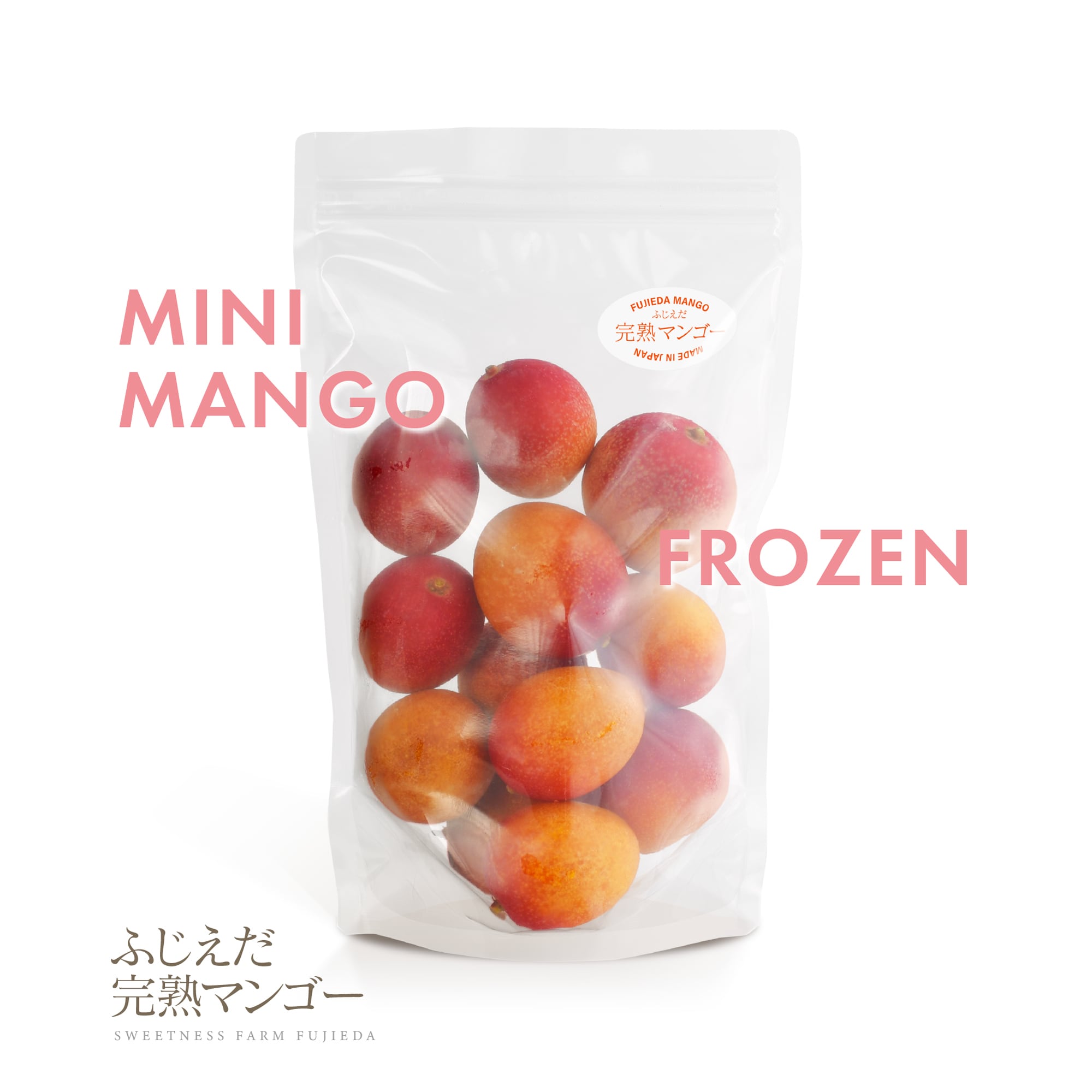 限定SALE！【冷凍完熟ミニマンゴー】500g | ふじえだ完熟マンゴー