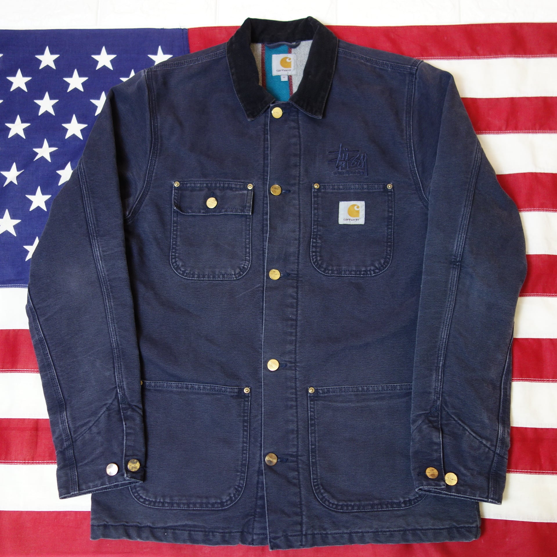 Stussy & Carhartt WIP(カーハート ＆ ステューシーワークイン