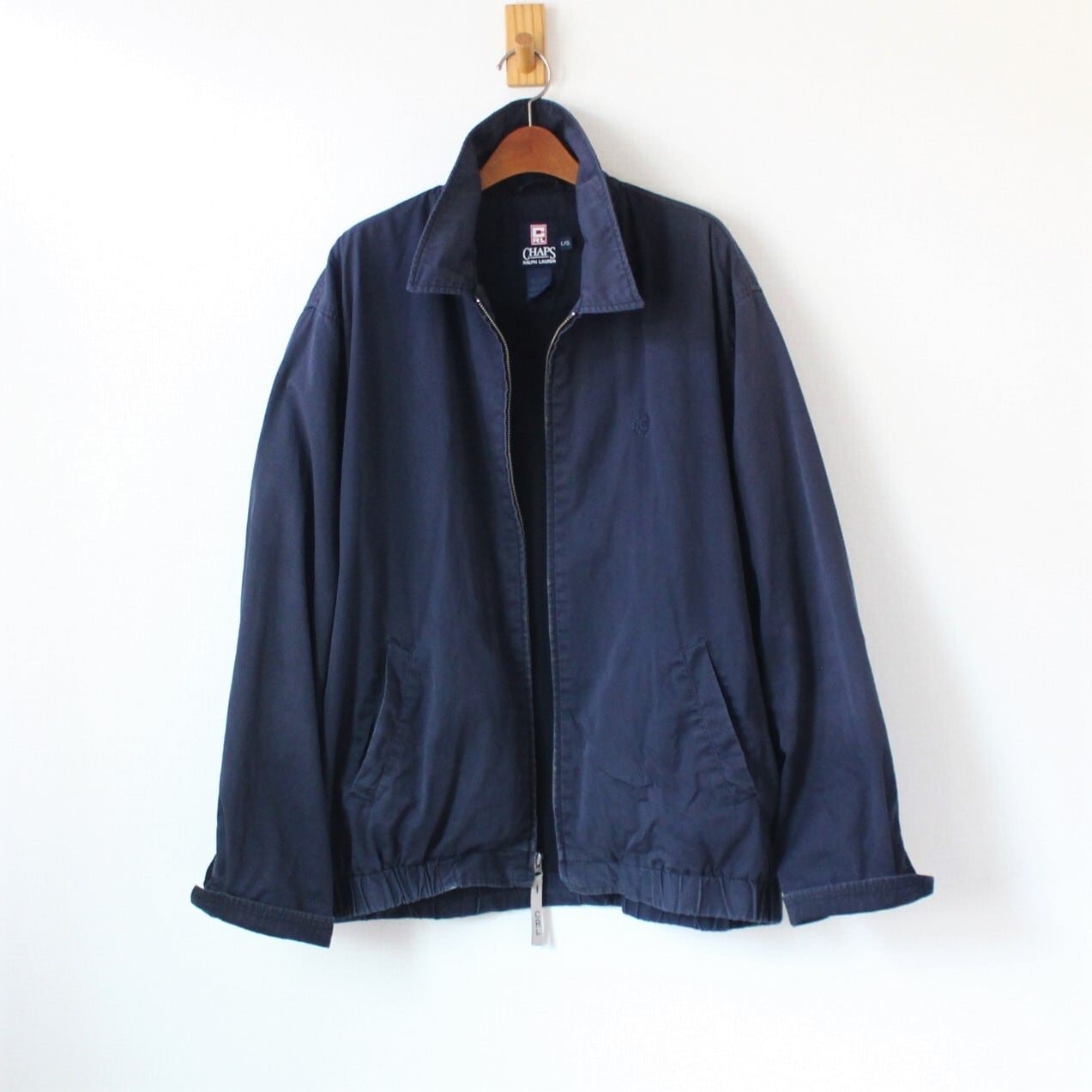CHAPS ラルフローレン ジャケット スイングトップ ロシア製 ネイビー L