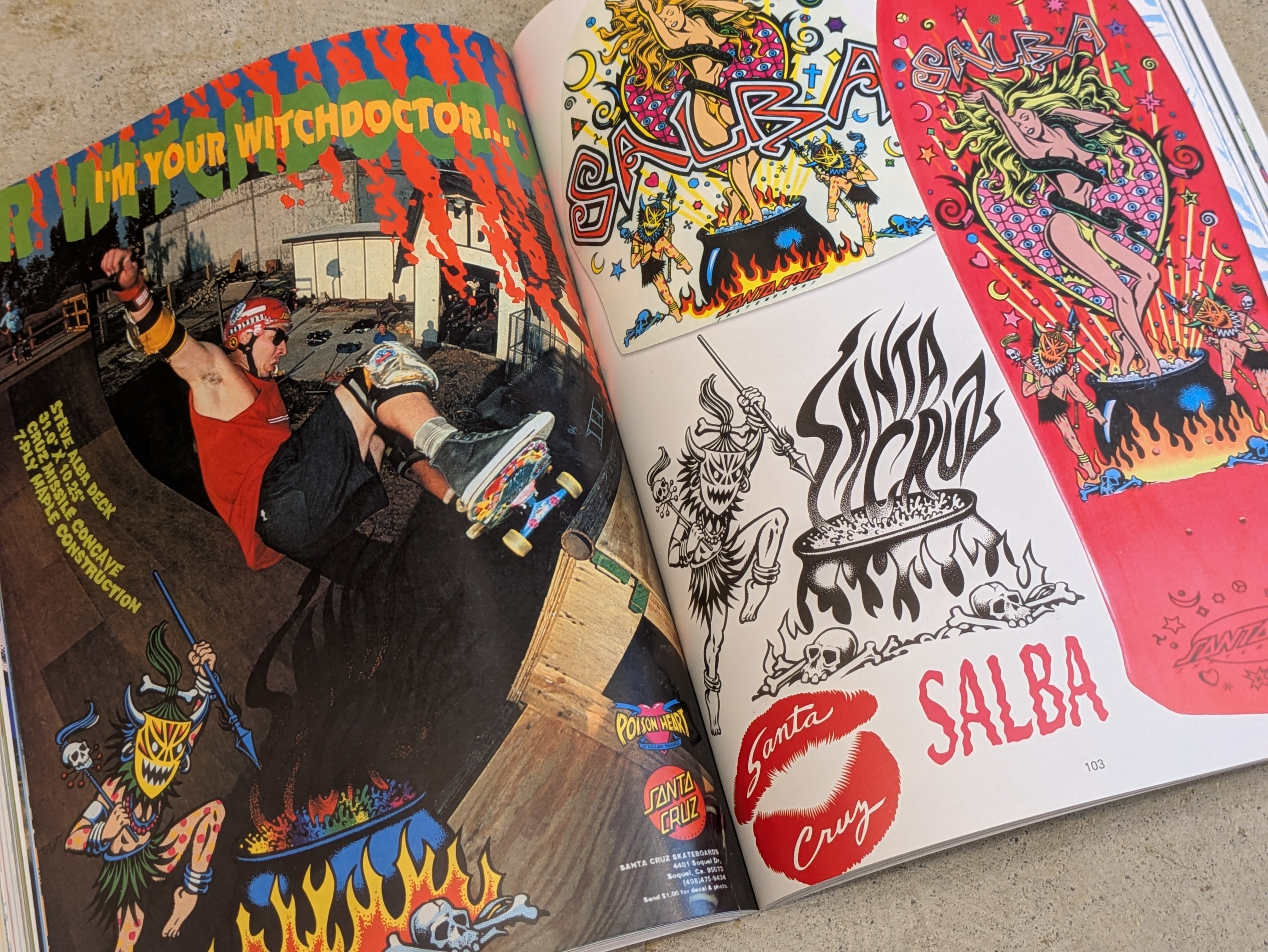 The Skateboard Art of Jim Phillips / ジム・フィリップス