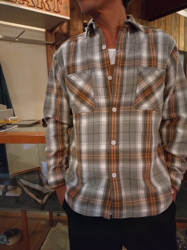 standard california スタンダードカリフォルニア SD heavy flennel