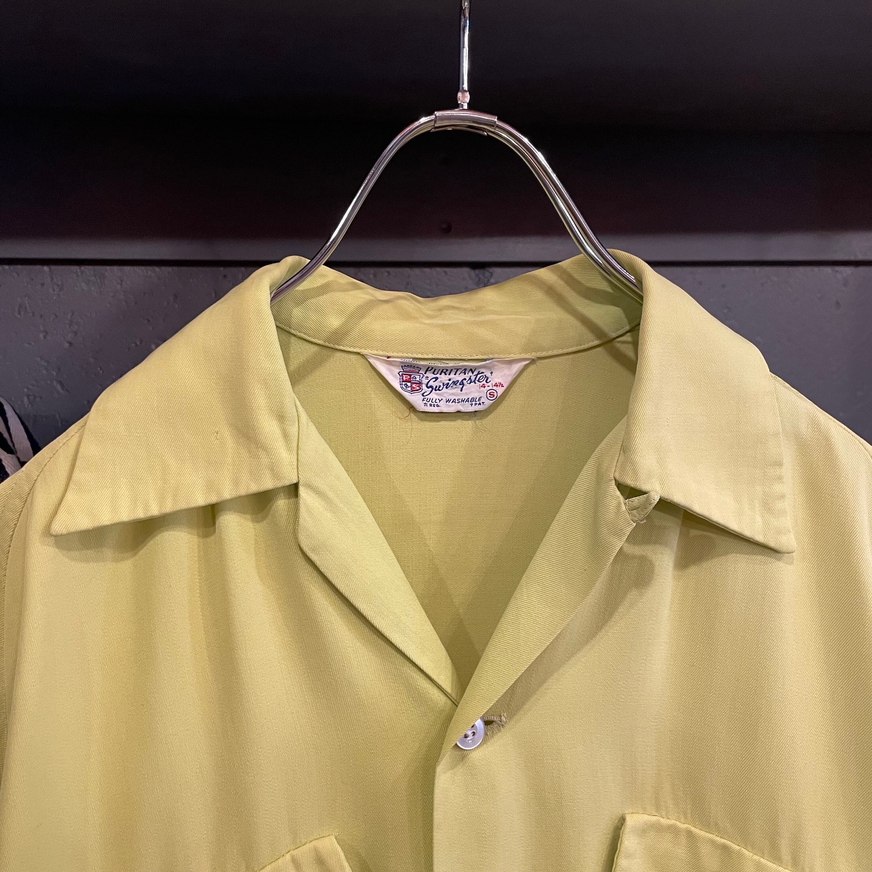 50s PURITAN L/S Open Collar Shirt | VOSTOK