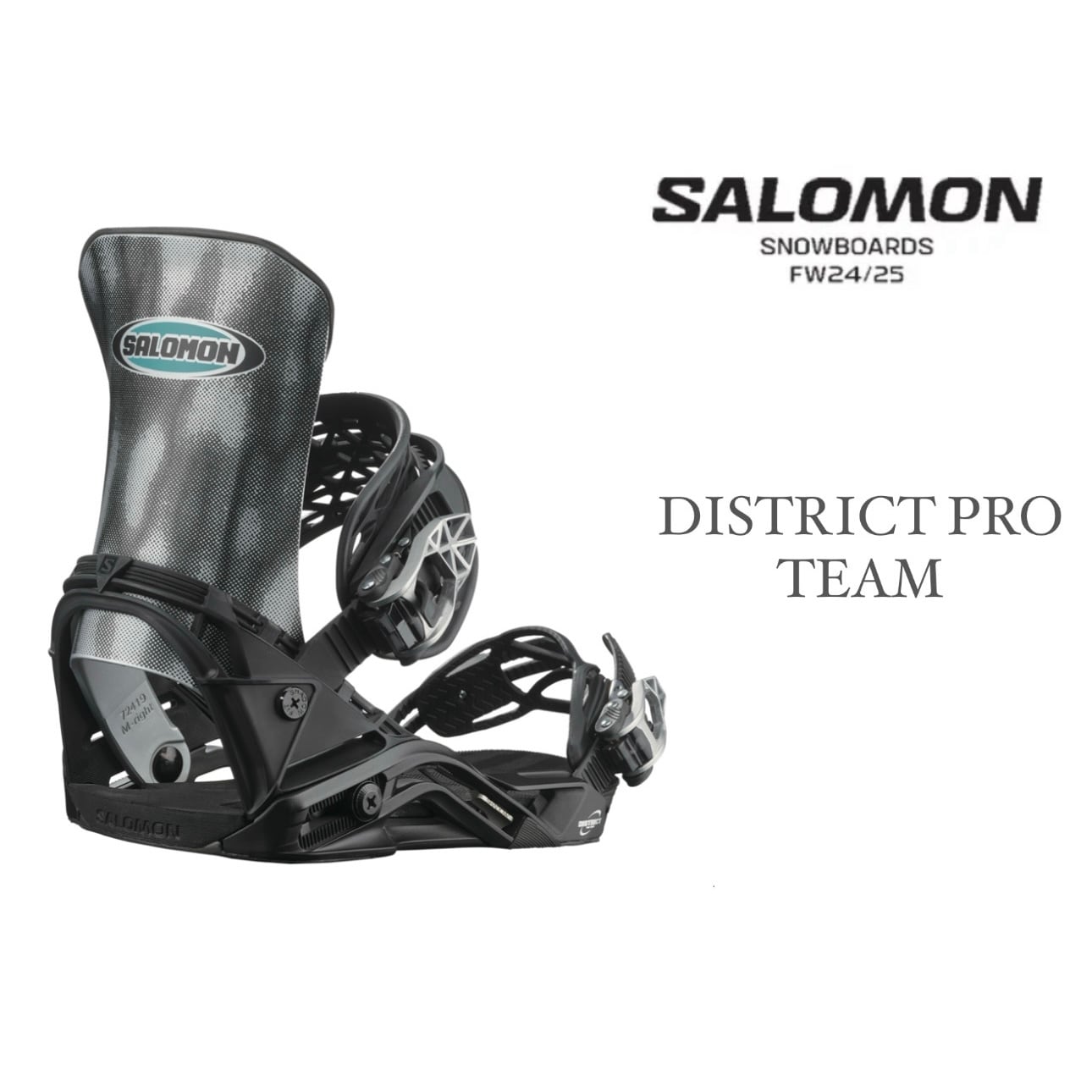 24-25モデル . SALOMON .『 DISTRICT PRO TEAM 』. CHROME . PRO