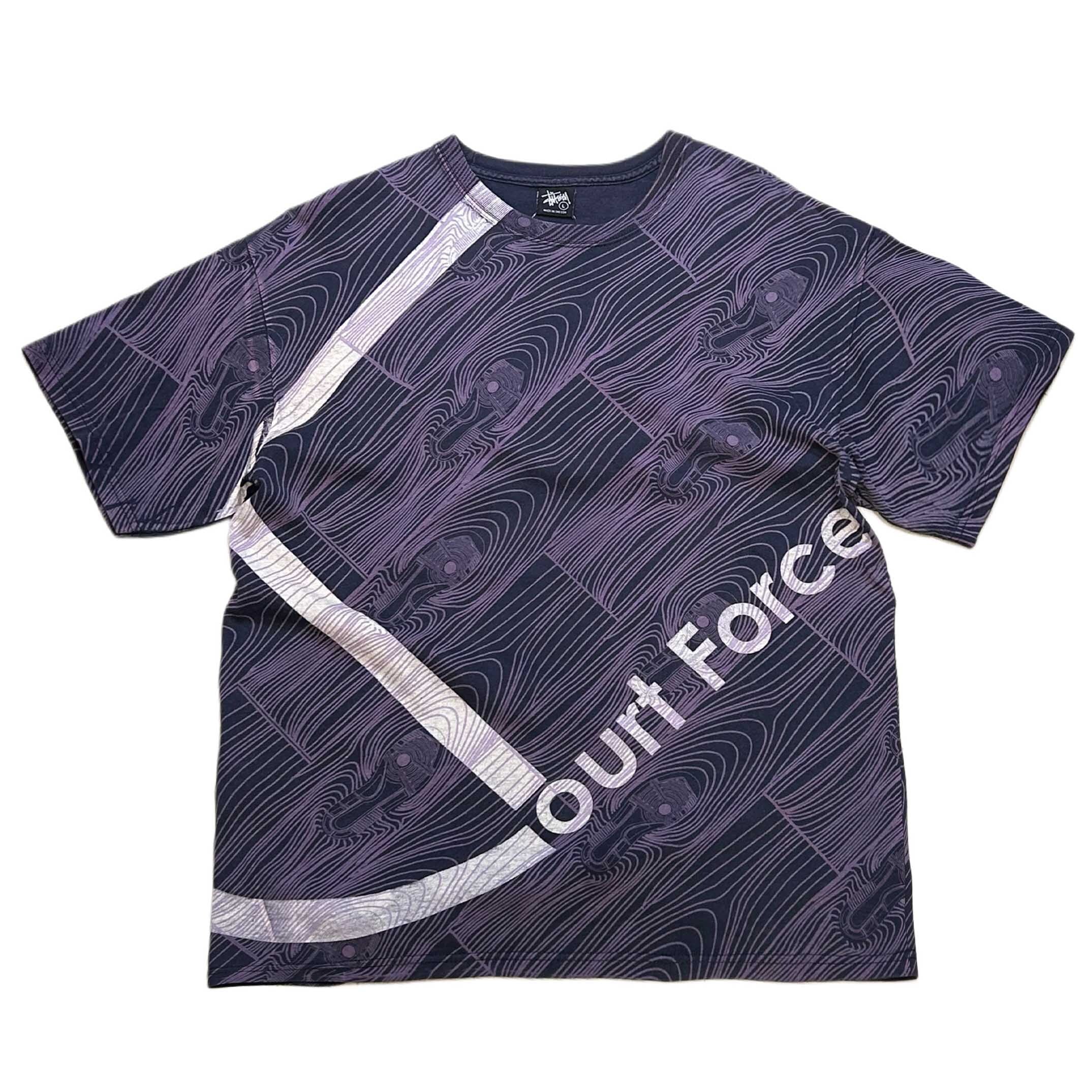 80s 黒タグ オールド ステューシー STUSSY スーパースター Tシャツ【L