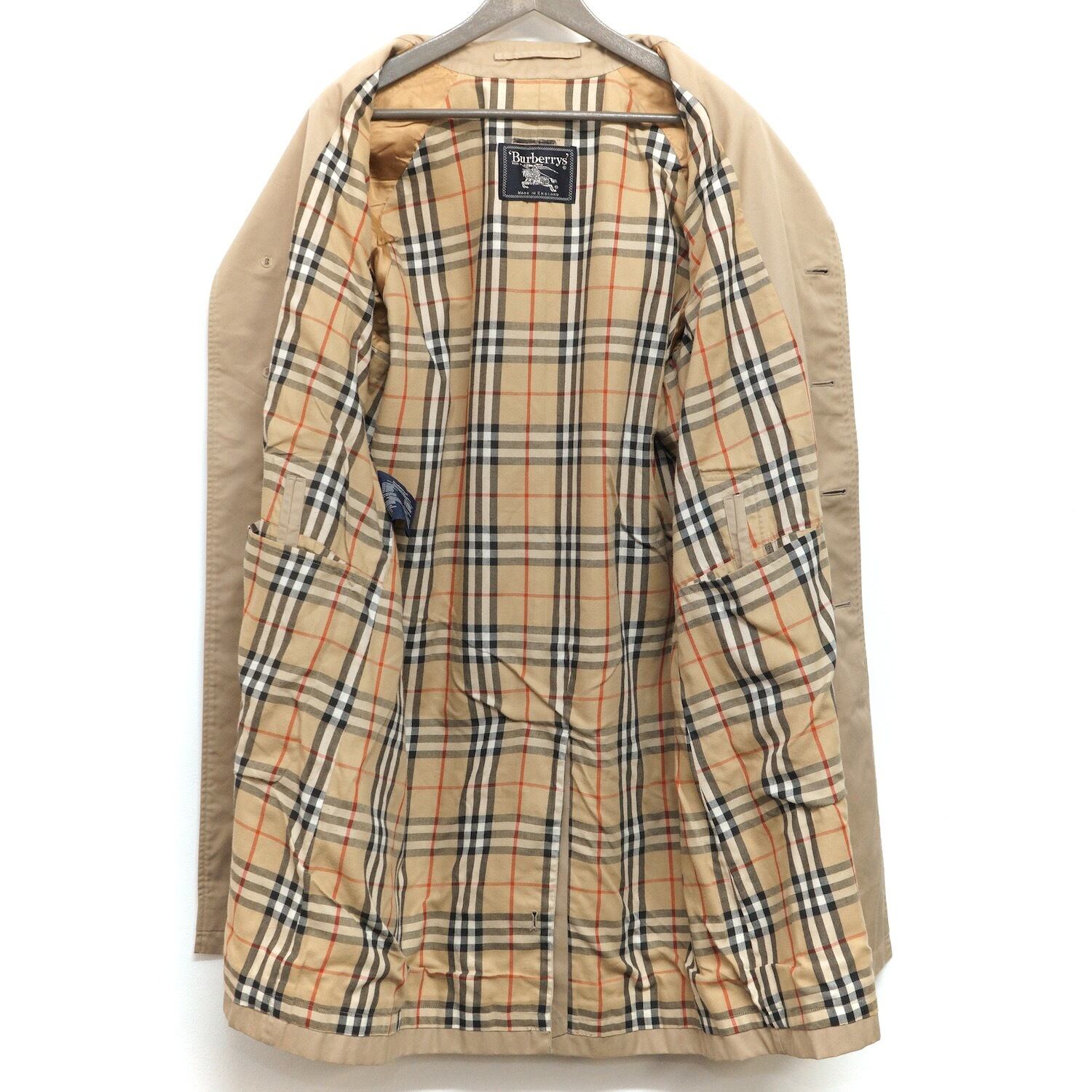 2062R4 Burberrys バーバリー ステンカラー コート MADE IN ENGLAND