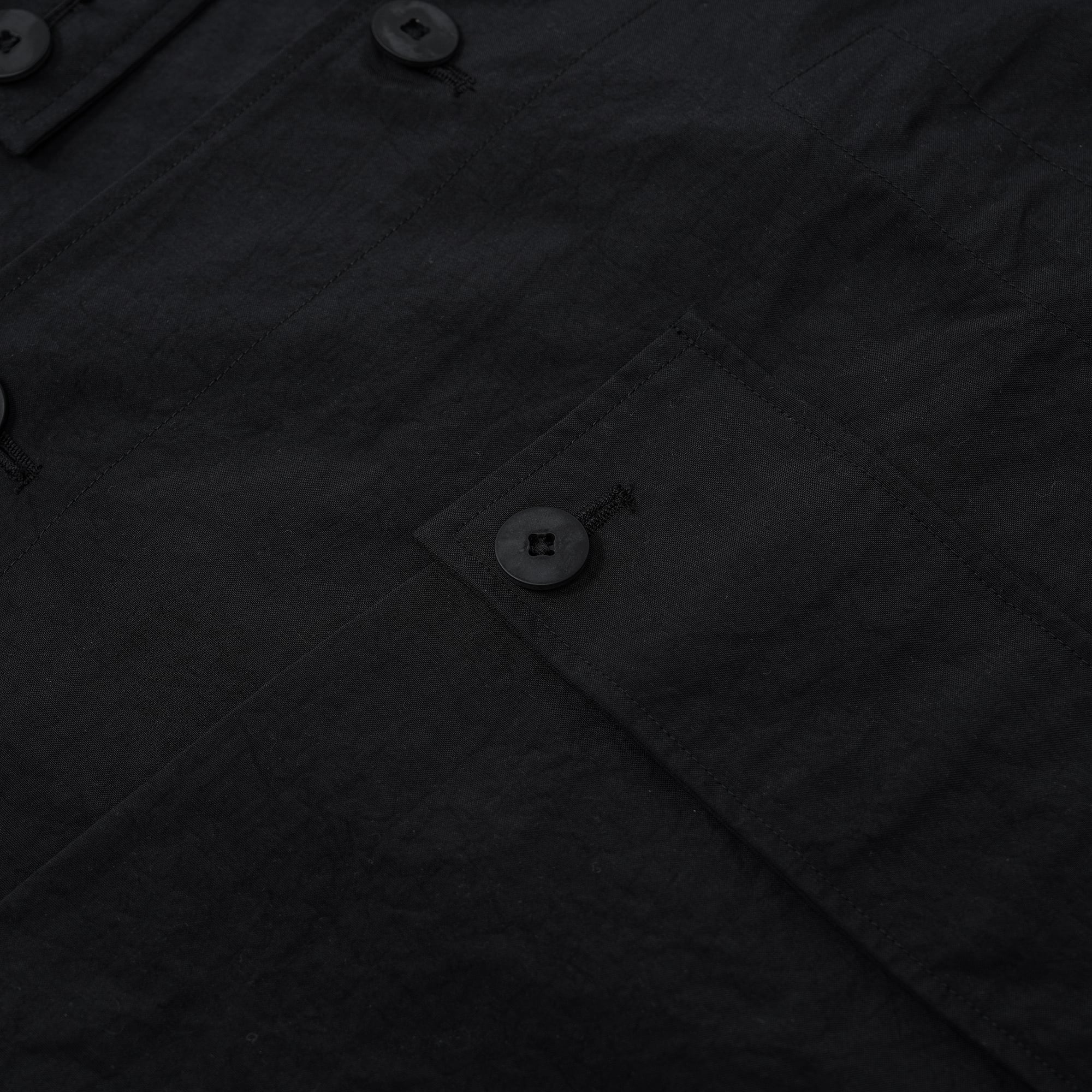 Euro Military Nylon Over Coat (black) | OVY