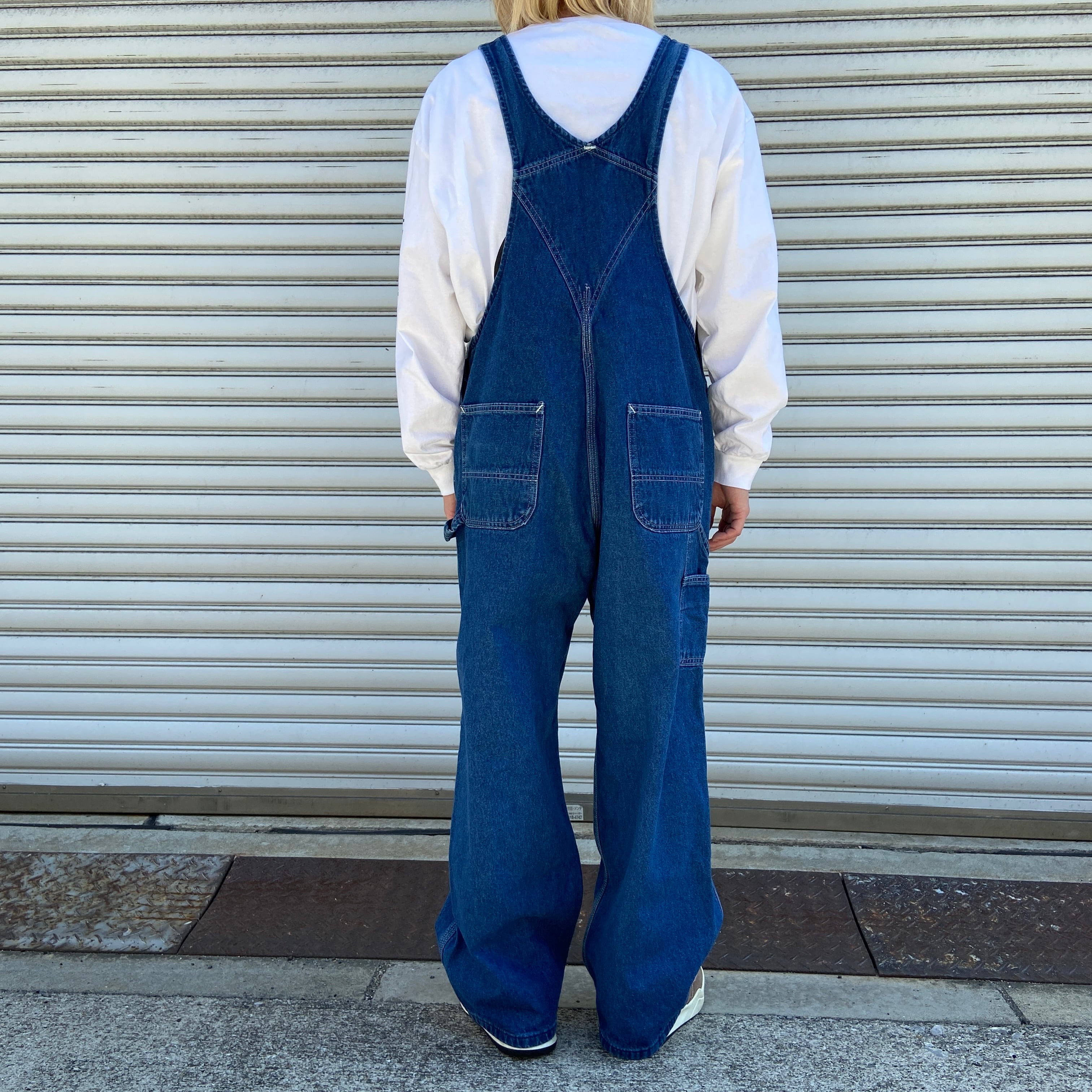 00s carhartt カーハート オーバーオール デニム W38L28 | 古着屋 Uan