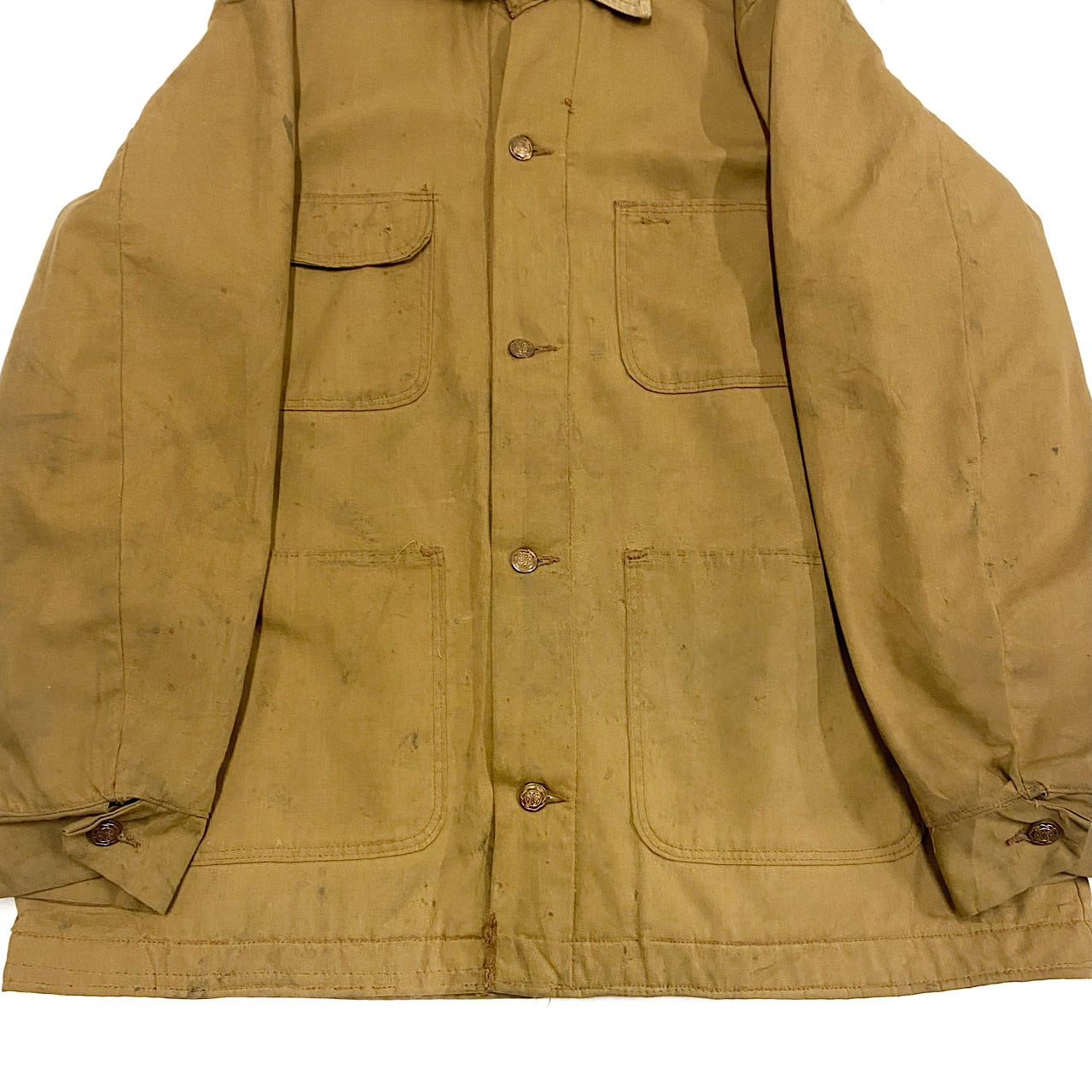 70年代 Wrangler ラングラー ダック地 カバーオール メンズL相当 古着