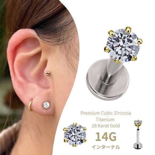 14G ANATOMETAL 限定商品/Limited Itemジェムスターエンドブリリアント