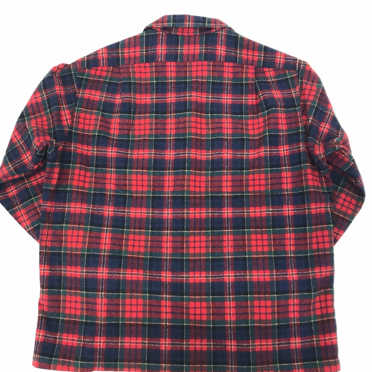 PENDLETON ペンドルトン 70年代 USA製 オープンカラー タータン
