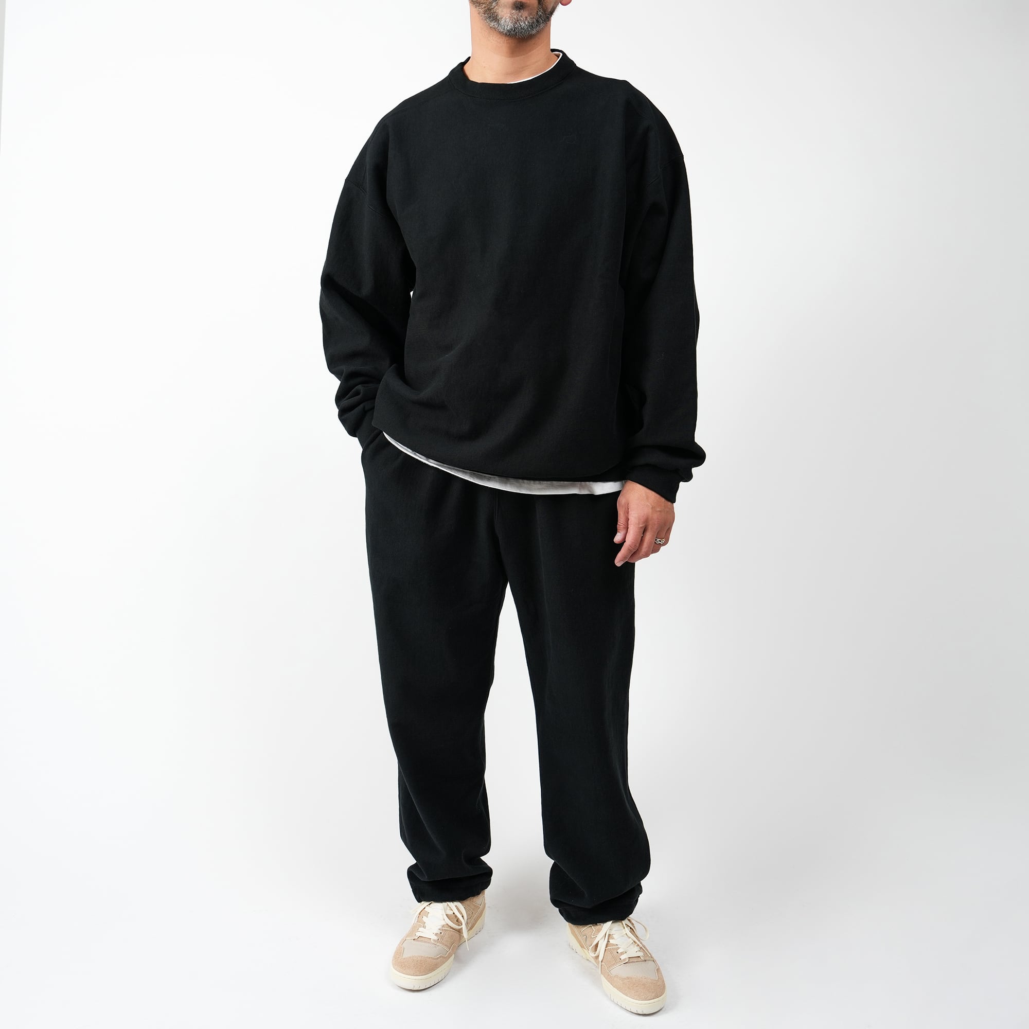 Heavy Weight Wide Pullover Sweat (gray) | OVY