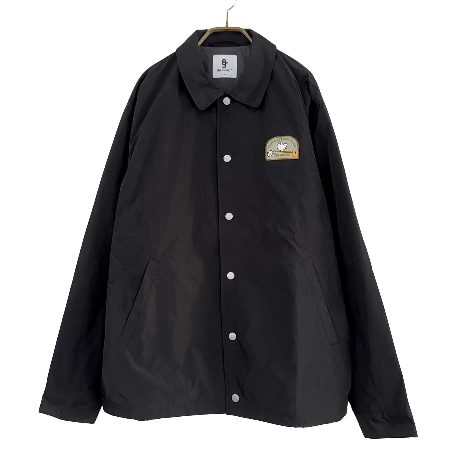 8G COACH JACKET -BLACK- | 8G SHOOT WEBSTORE