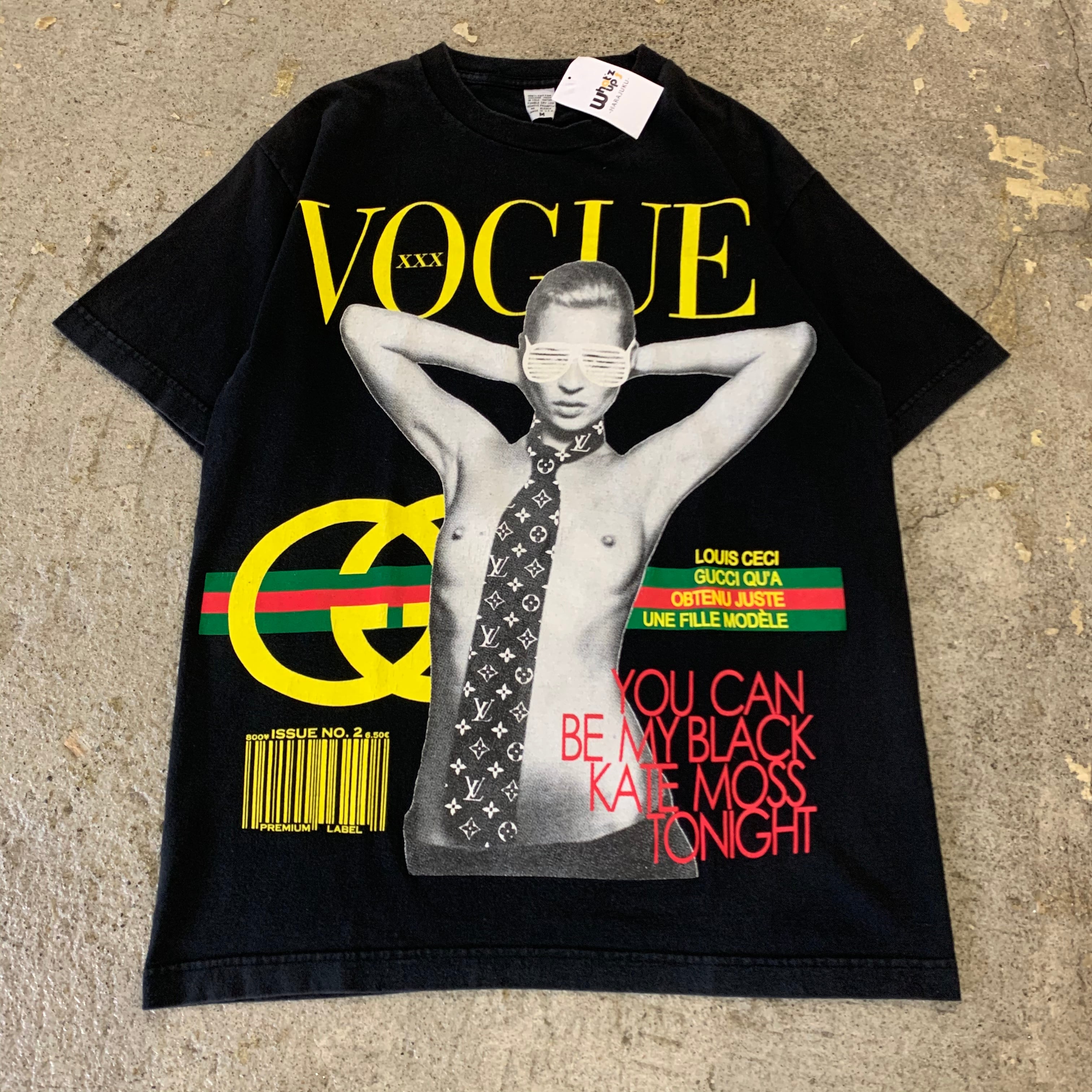 00s bootleg kate moss photo T-shirt | What'z up