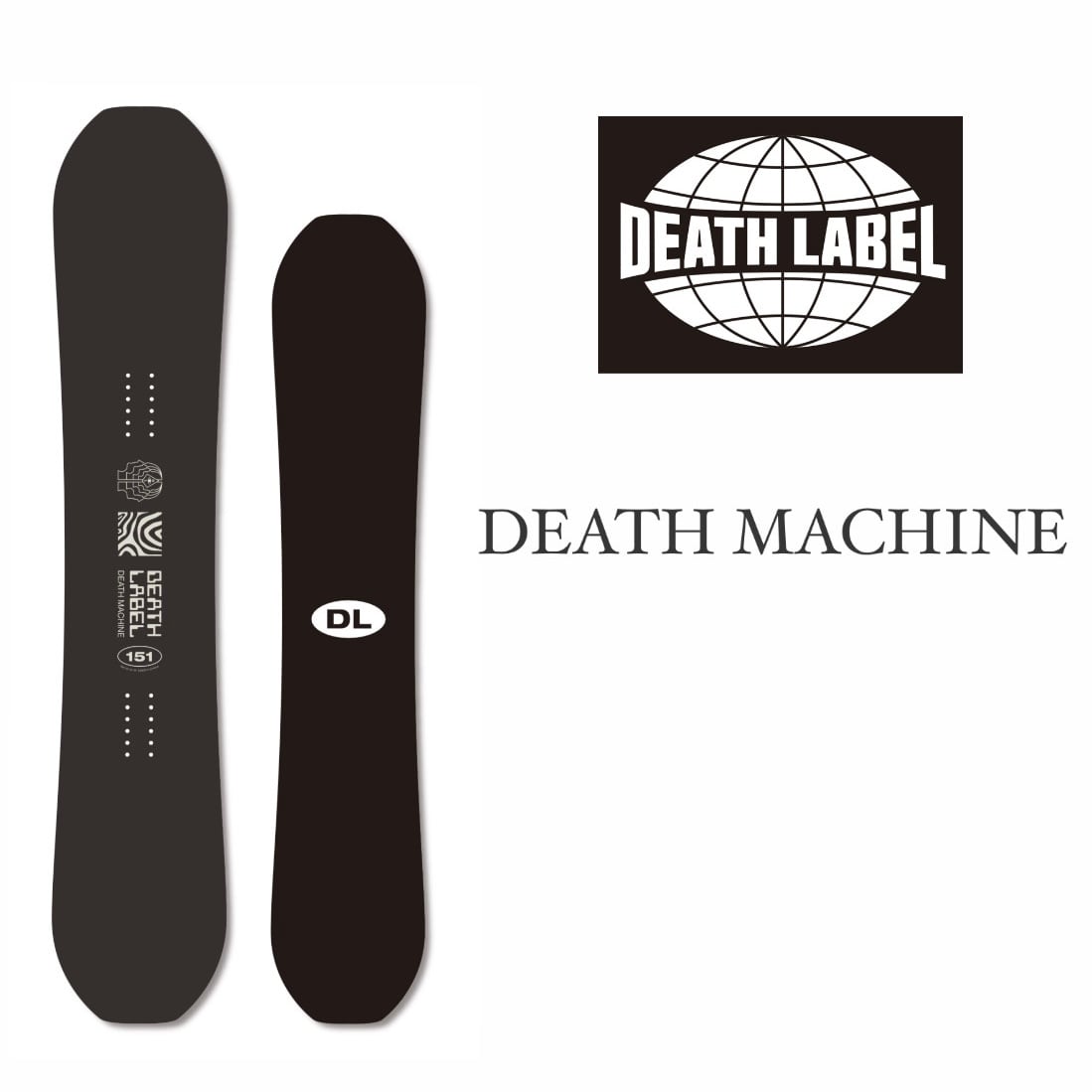 24-25モデル. DEATH LABEL .『 DEATH MACHINE 』. デスレーベル . デス