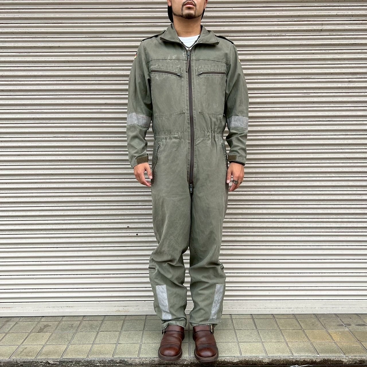 00s ドイツ軍 実物 空軍 パイロットスーツ フライトスーツ つなぎ