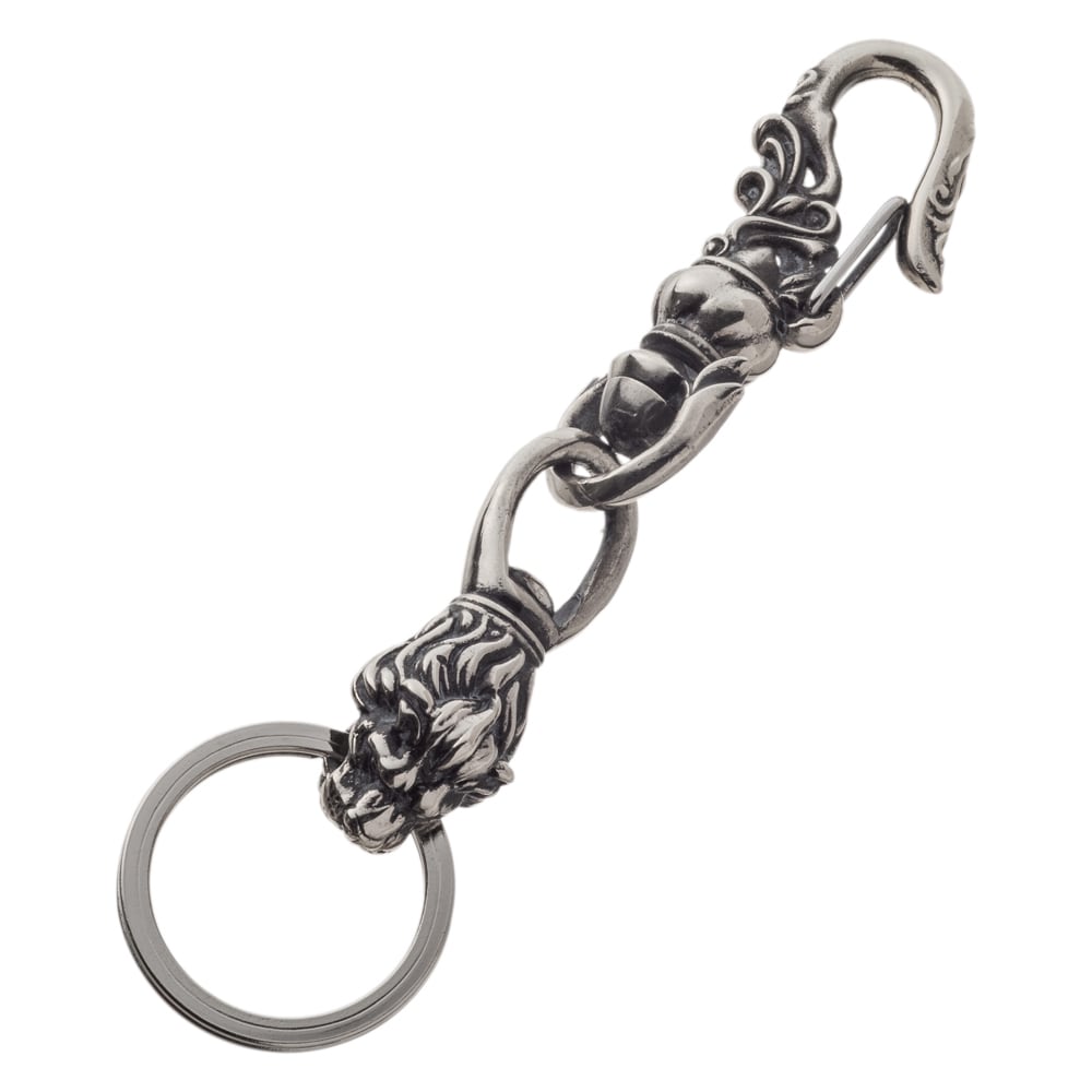 ライオンカラビナキーホルダー ACK0055 Lion carabiner keychain