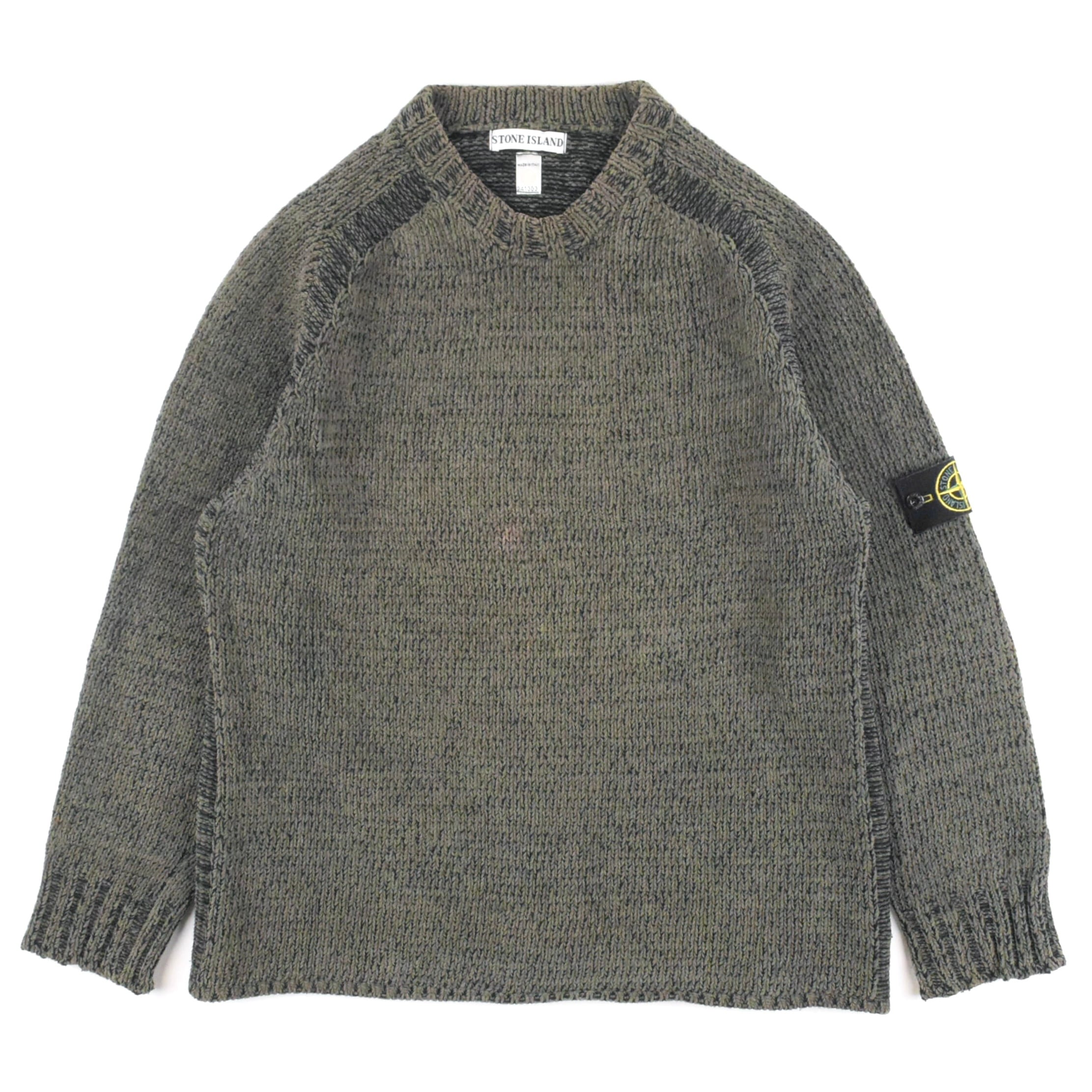 2000AW STONE ISLAND CHENILLE KNIT SWEATER | PLAIRE