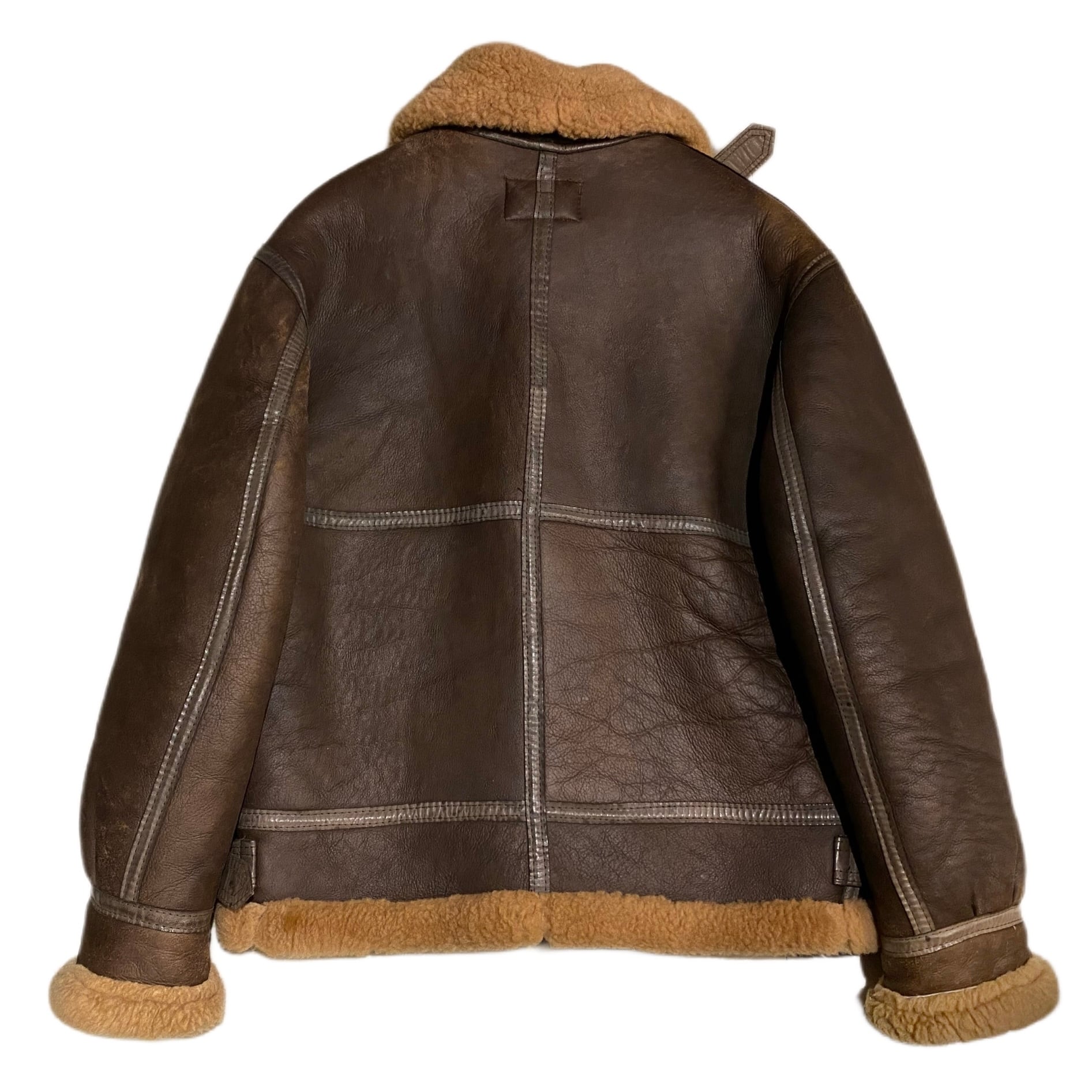 80s US SHEEPSKIN シープスキン B-3 ムートン フライトジャケット
