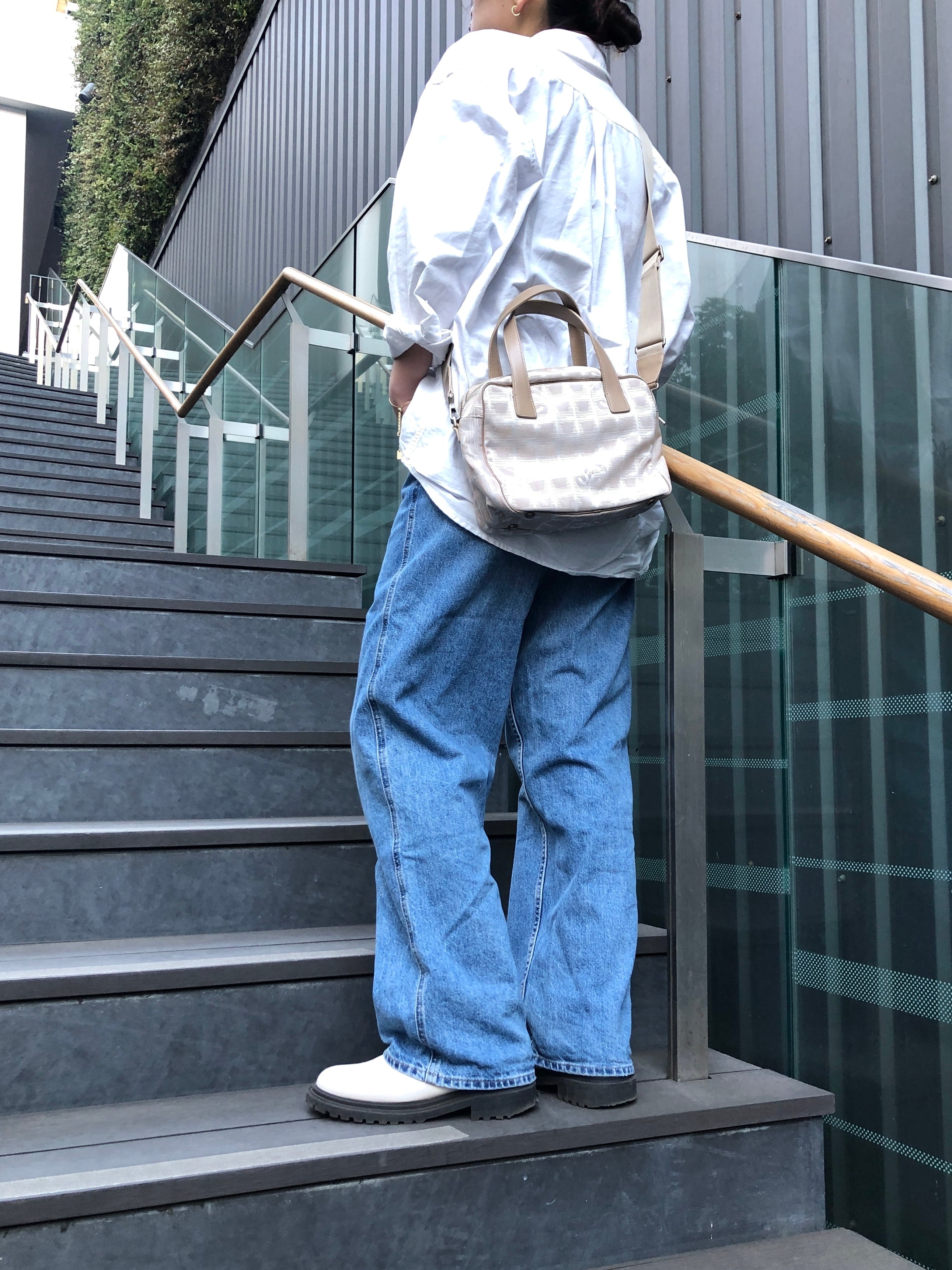 CHANEL シャネル ニュートラベルライン 2way ショルダーバッグ