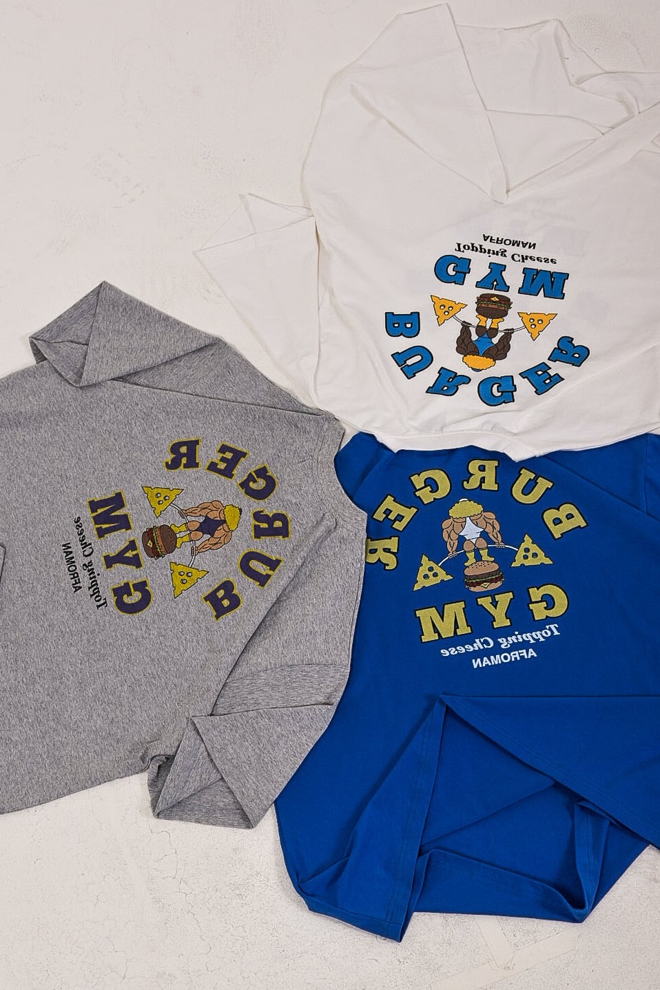 バーガージムTシャツ ホワイト | JACKPOT MARKET