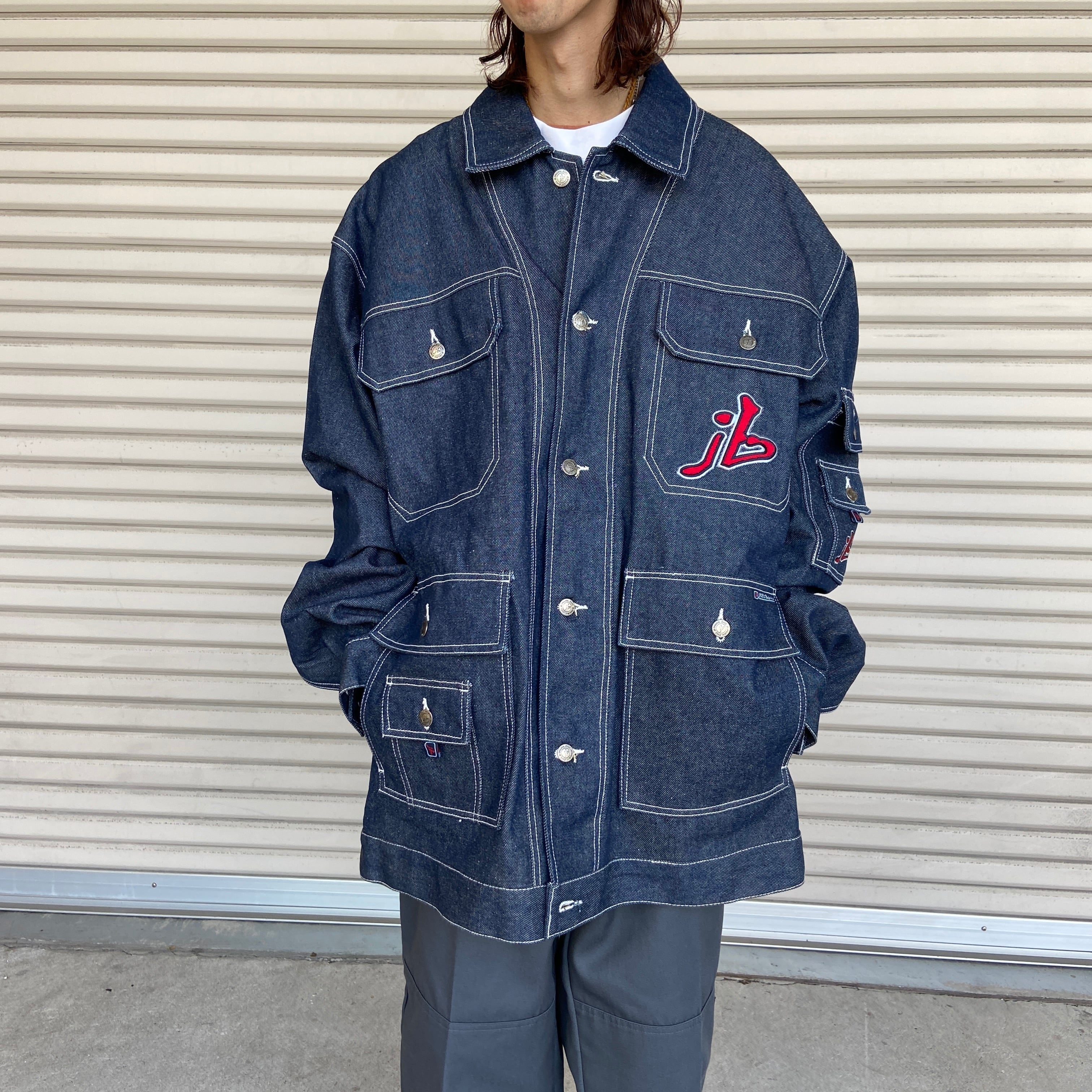 送料無料』90s デッドストック JB original デニムカバーオール
