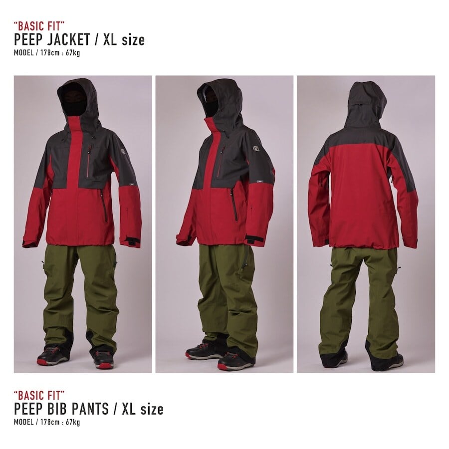 unfudge snow wear 『 PEEP JACKET 』 24-25 スノーボード ウェア