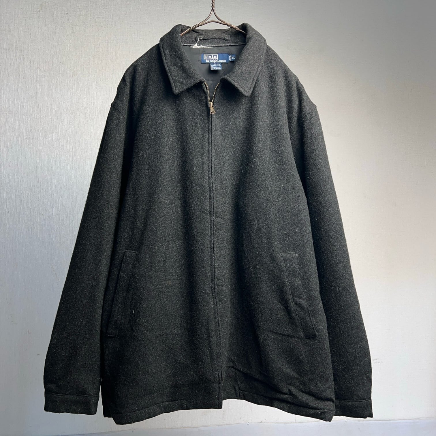 90's~ Polo by Ralph Lauren Zip Up Wool Jacket 90年代 00年代 ポロ