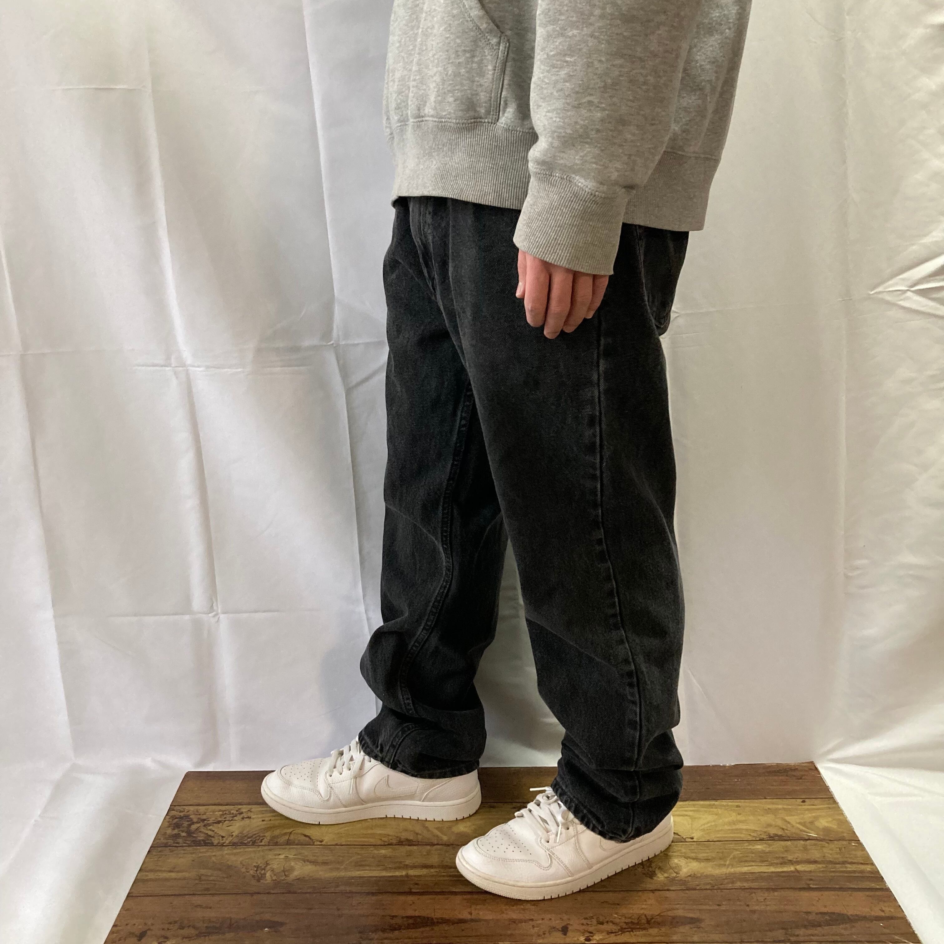 Levi's 505】W36×L30 Denim Jeans リーバイス 505 ブラックデニム