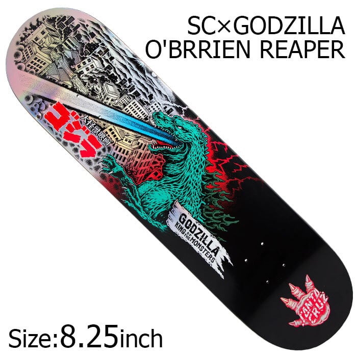 SANTA CRUZ SC×GODZILLA MECHA HAND SC×GODZILLA O'BRRIEN REAPER SC