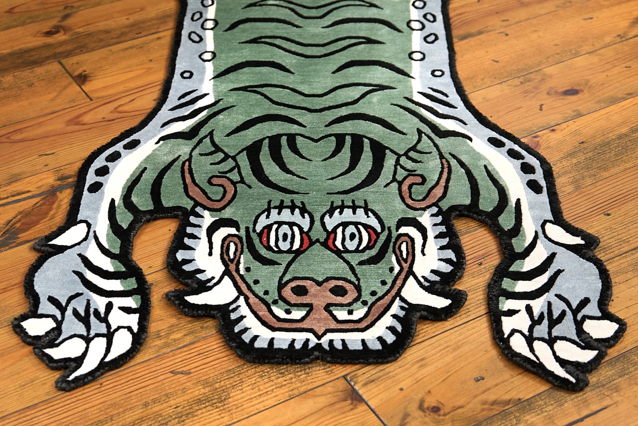 Tibetan Tiger Rug 《Mサイズ》 | SLOWTIGER