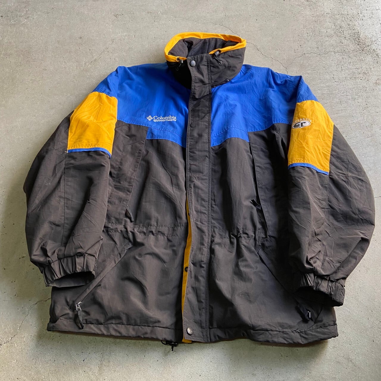 グッドカラー 90年代 Columbia コロンビア TECTONITE ハイネック