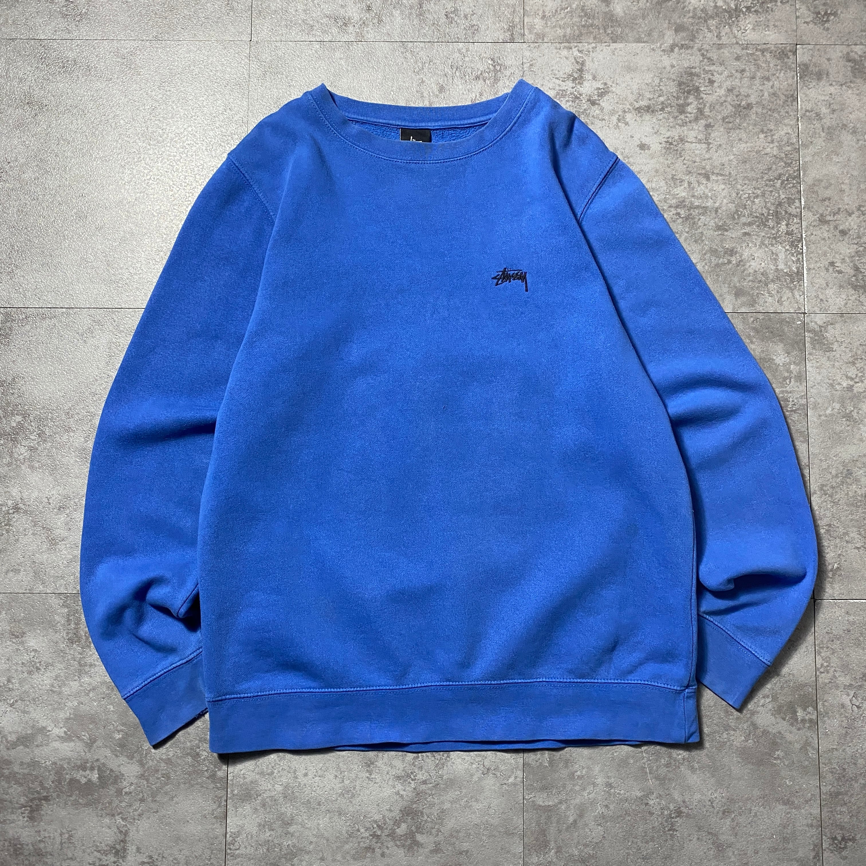 stussy international tribe ステューシー バックワッペンロゴ ブルー