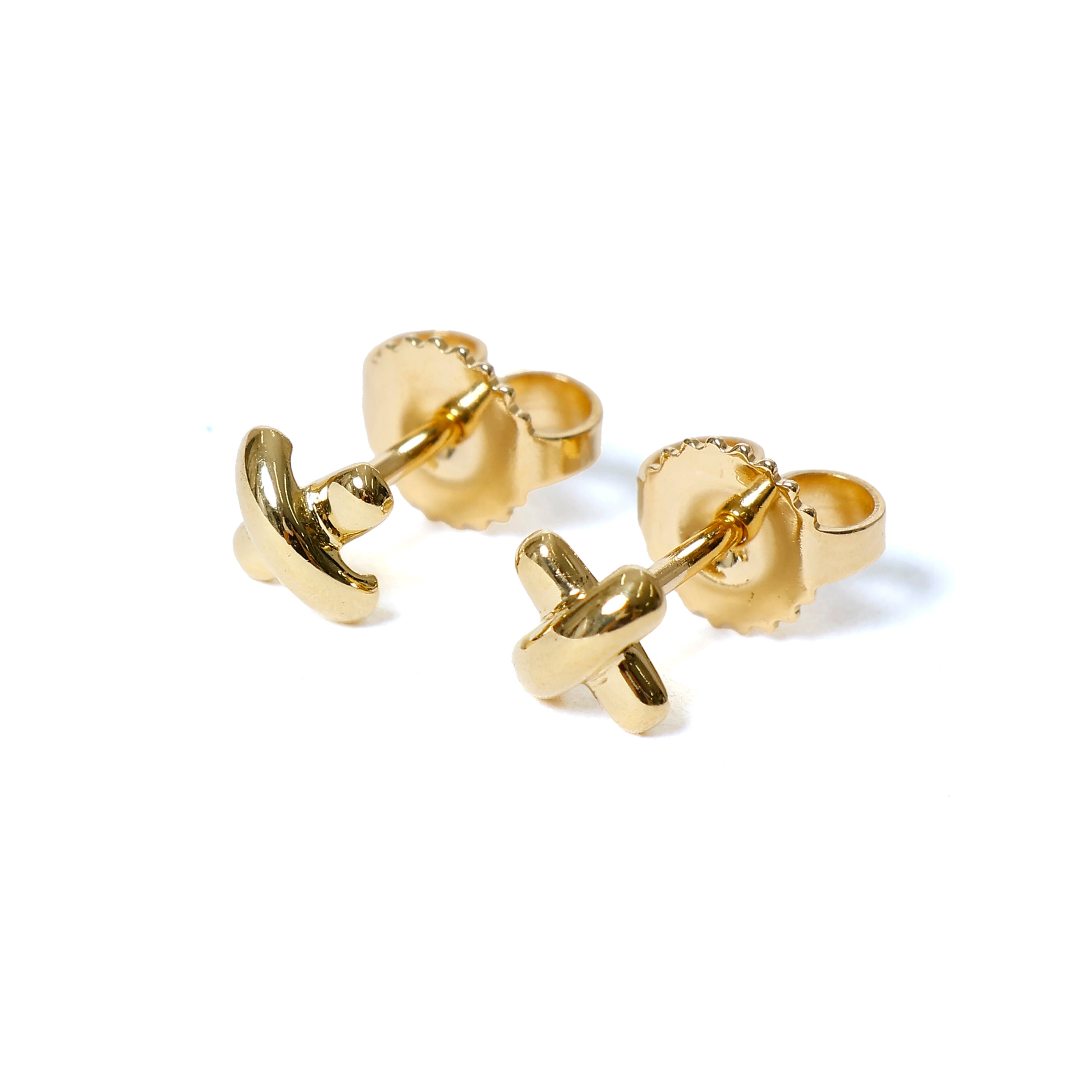 Tiffany & Co Cross Stech pierced earrings ティファニー クロス