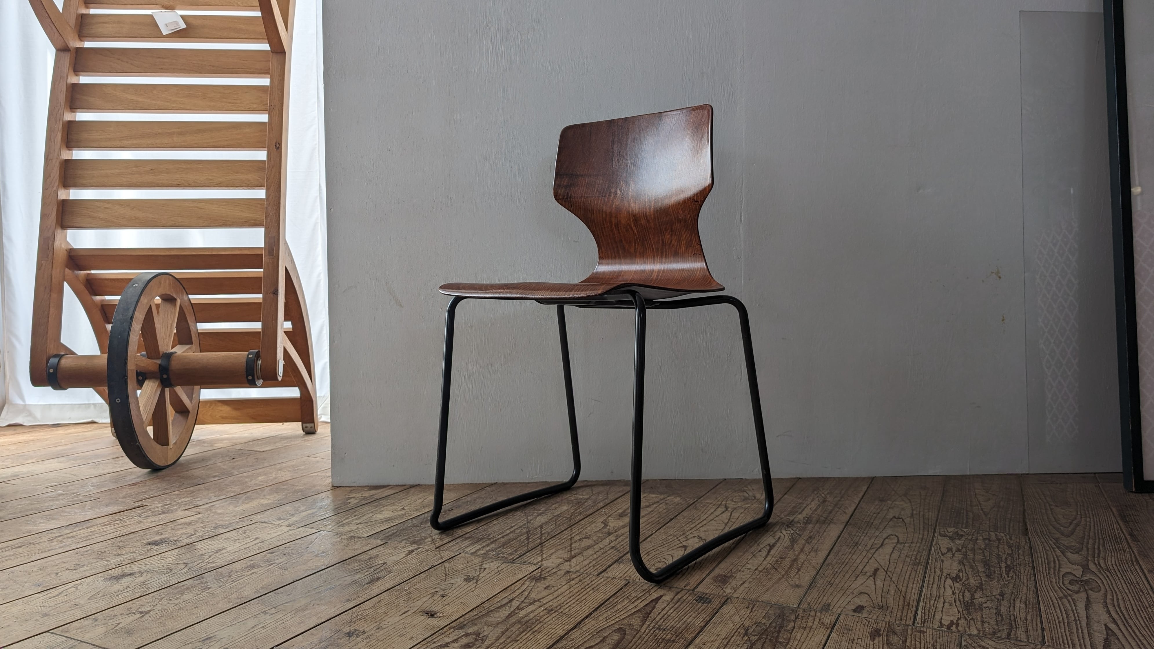 PAGHOLZ Vintage Plywood Stacking Chair プライウッド スタッキング