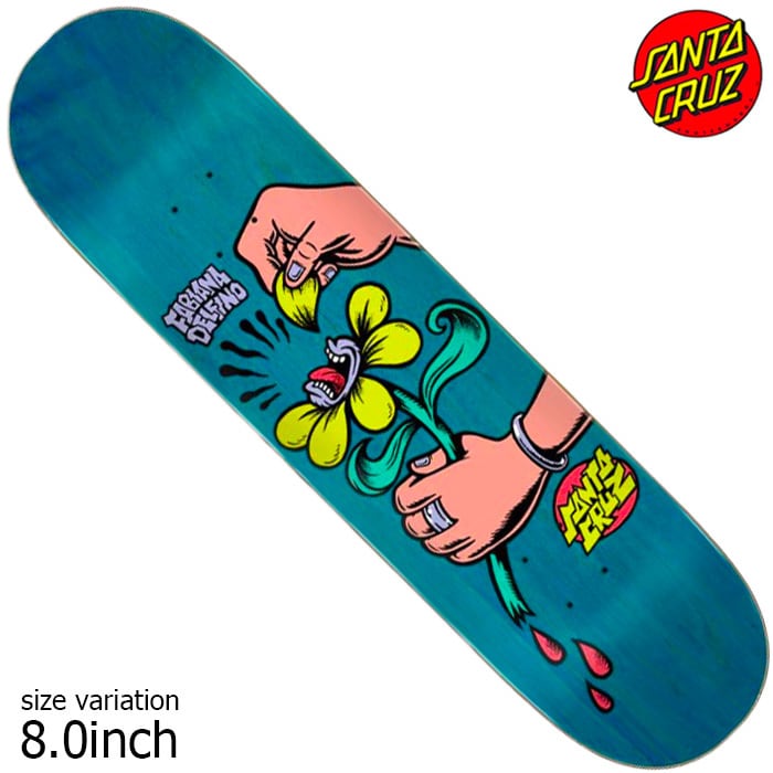 SANTA CRUZ サンタクルーズ デッキ スケボー DELFINO LOVE ME NOT 8.0