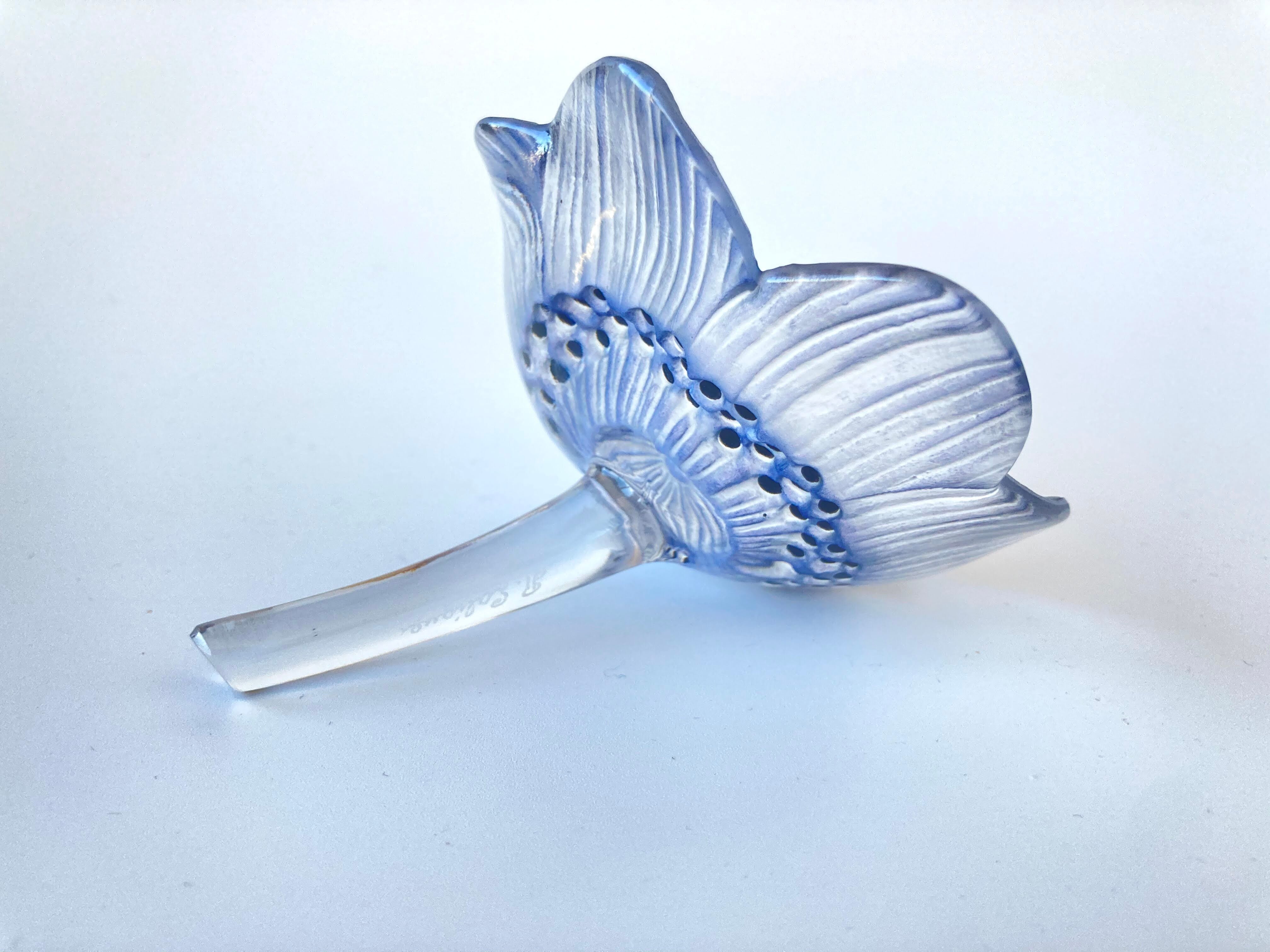 R.LALIQUE ルネ・ラリック ペーパーウェイト 「Anemone Ouverte