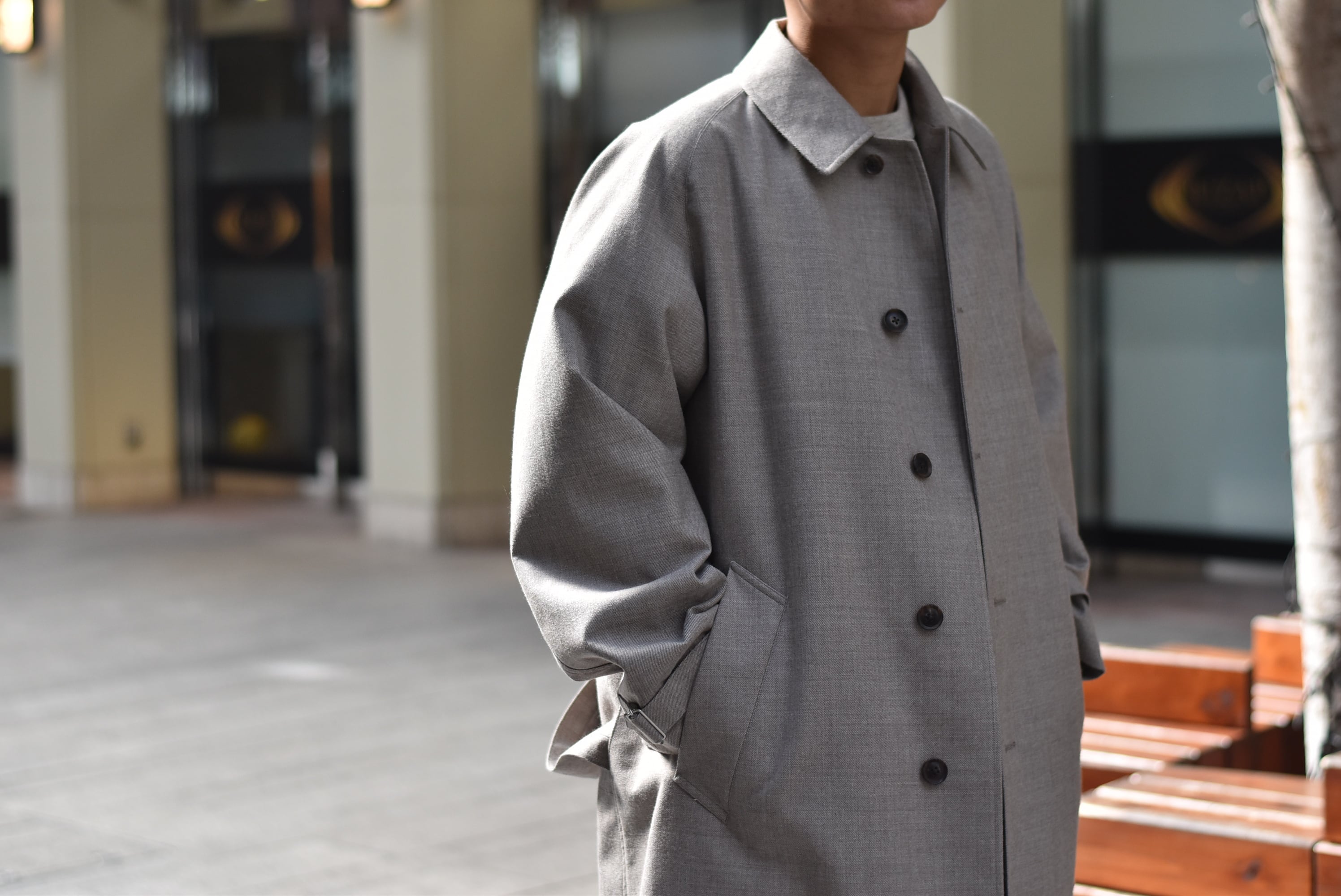 Phlannèl】Winter Motorcycle Coat (21AW / Men's) | theater(シアター)