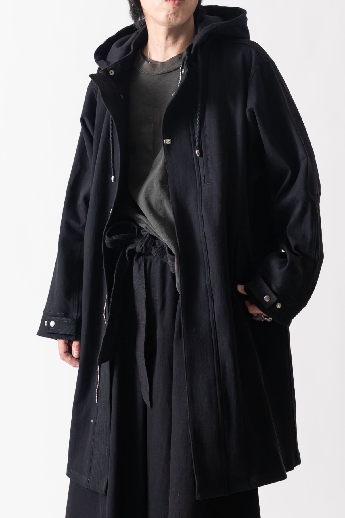 極数量限定】オールウェザーデニムコート-BLACK- / ALL WEATHER COAT