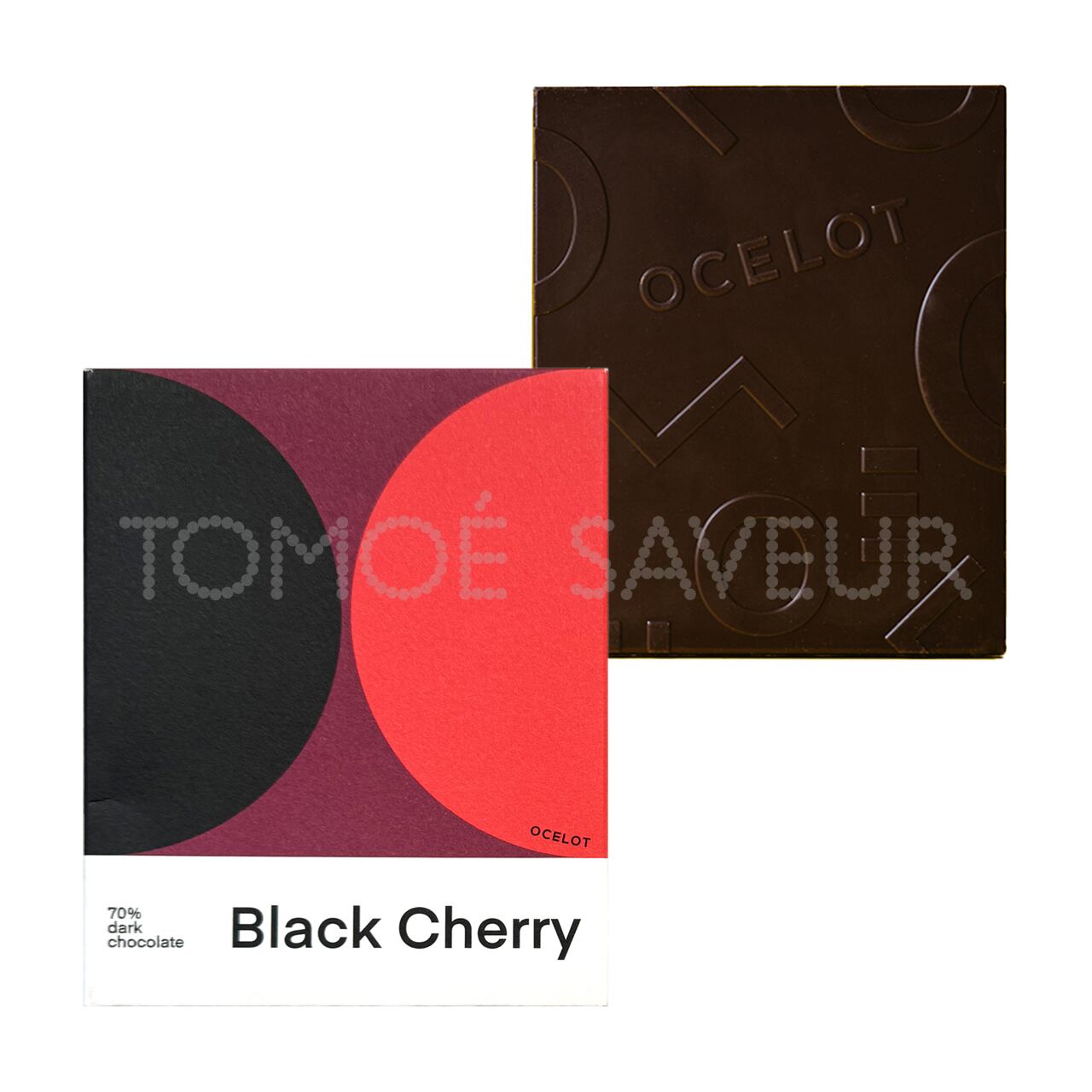 ブラックチェリー70％ダーク〈オセロットチョコレート〉 | トモエサヴール