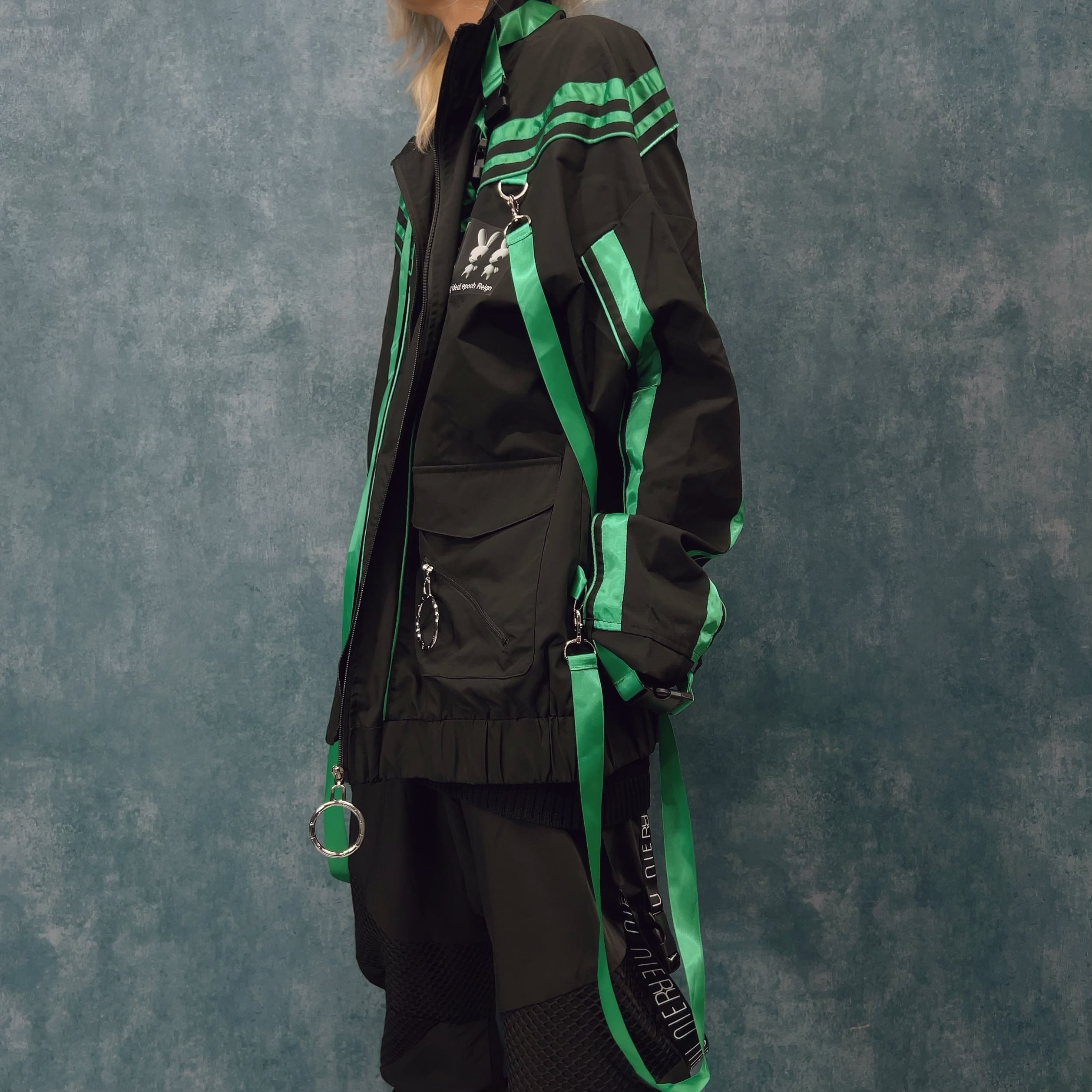 取り外し可能ハーネス付き4POCKET CYBER OUTER | NIER CLOTHING