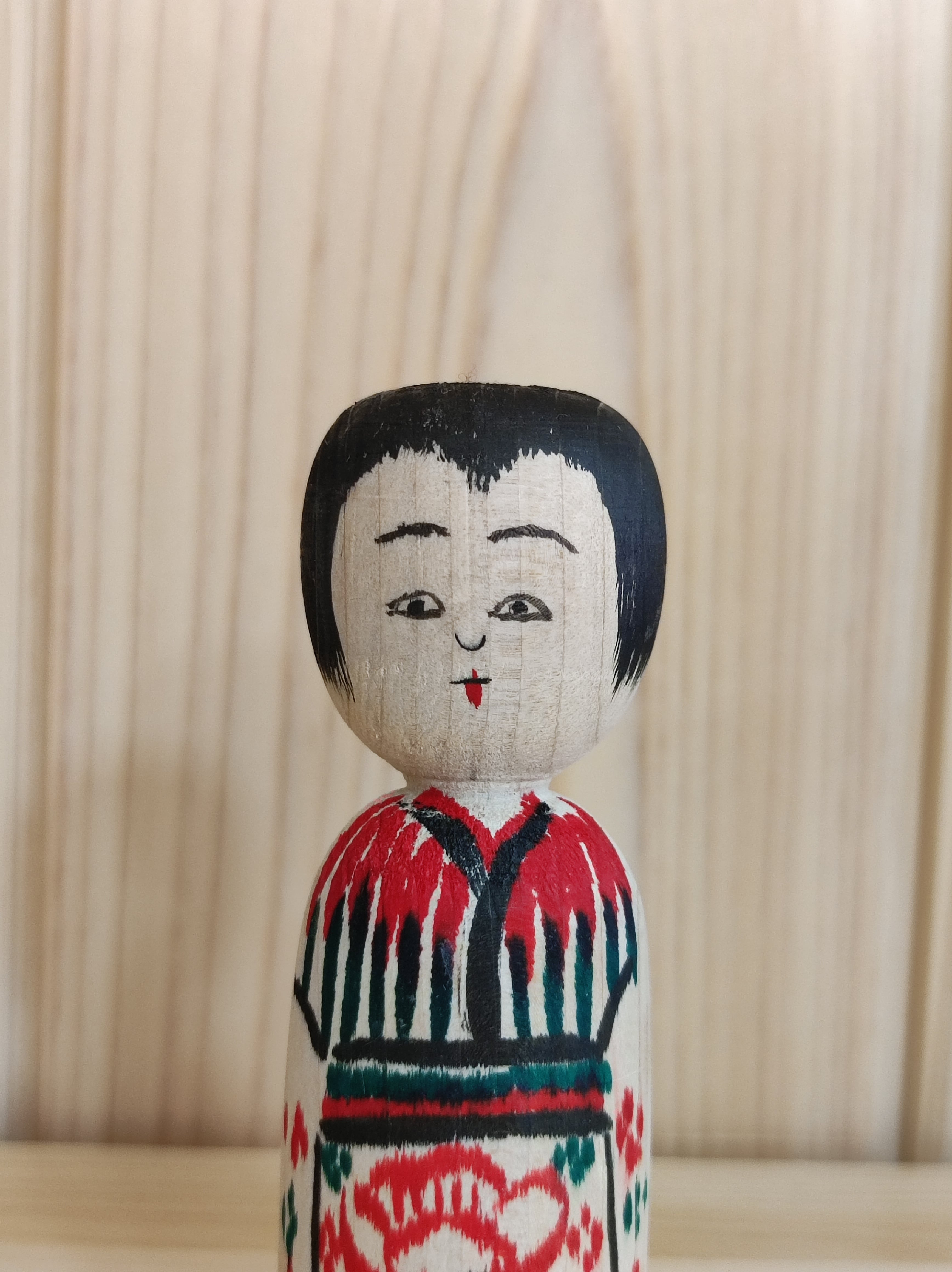 本間功工人：木地山系】こけし：約3寸 9㎝ N3IH-9 | SHIBUYA_KOKESHI