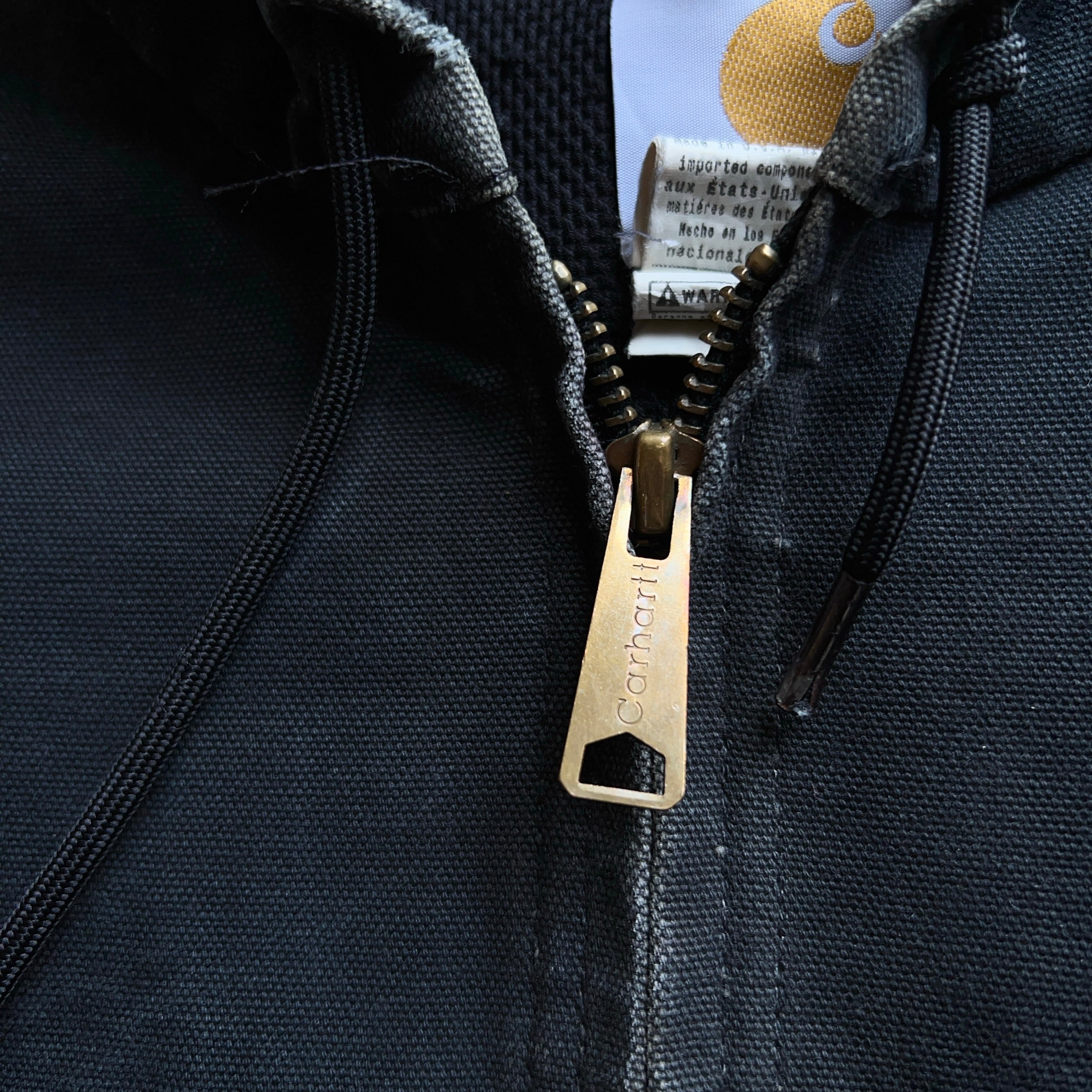 00's Carhartt Active Jacket Fade BLACK SIZE XL 00年代 カーハート