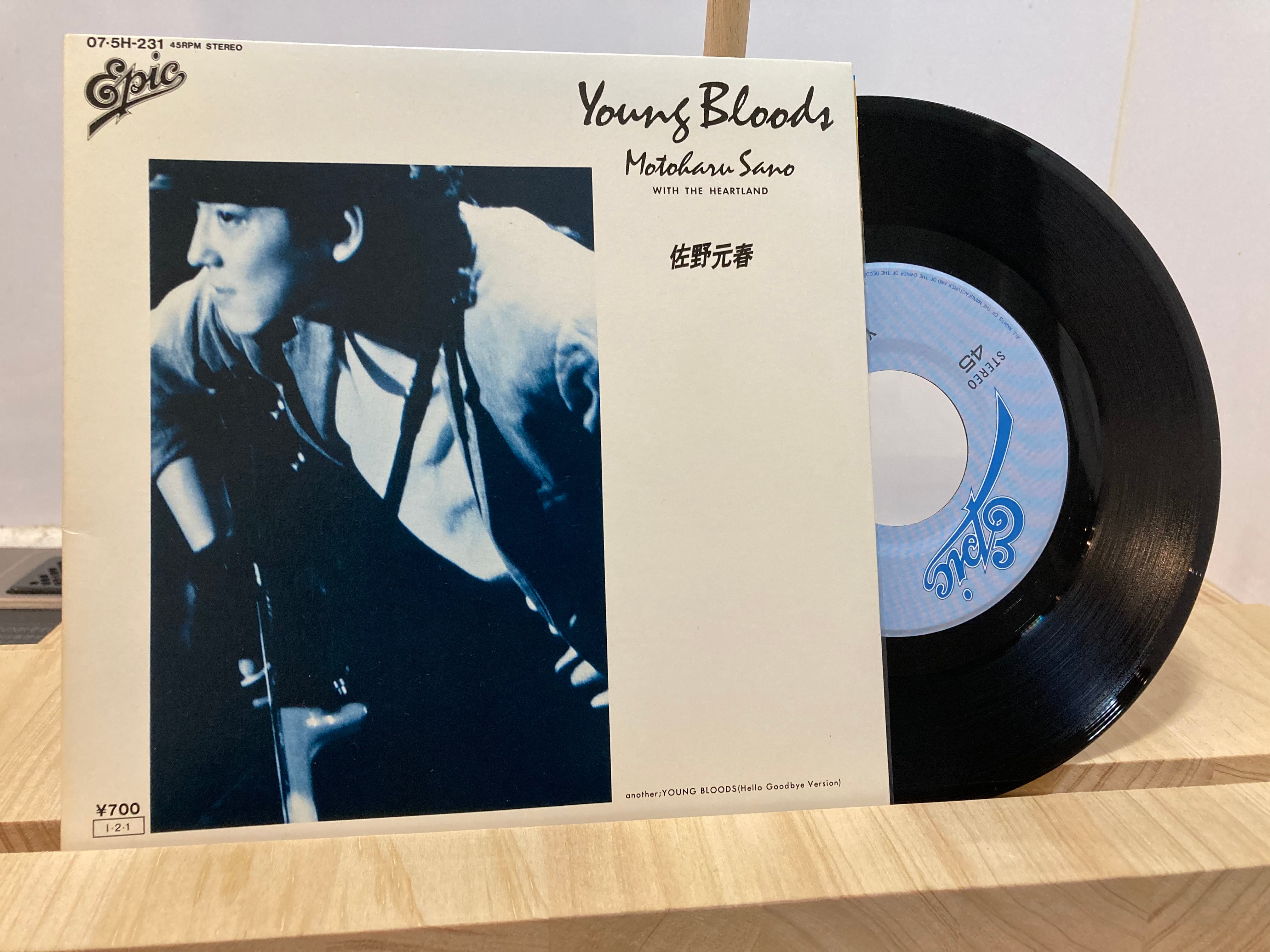 佐野元春 / YOUNG BLOODS | sixteen records (シックスティーンレコード)