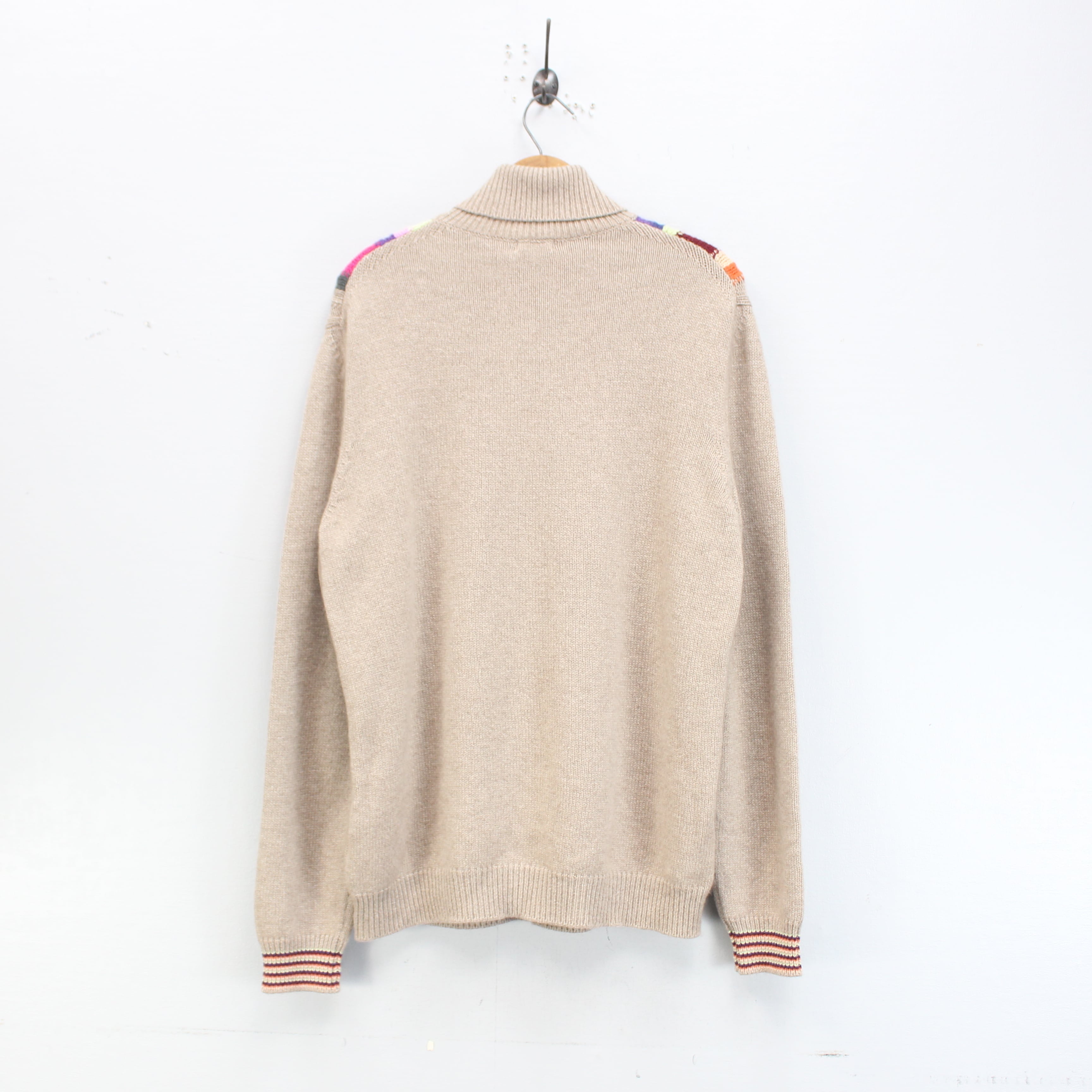 malo CASHMERE100% CHUNKY KNIT MADE IN ITALY/マーロカシミヤ100