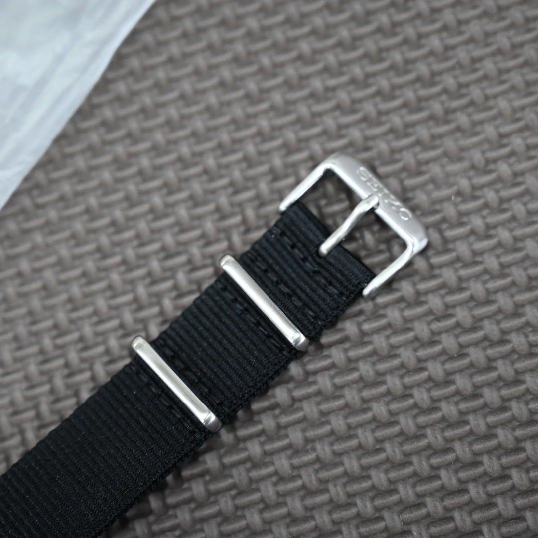 SEIKO NATOベルト PRESAGE 純正部品 ナイロン 時計バンド 二重タイプ