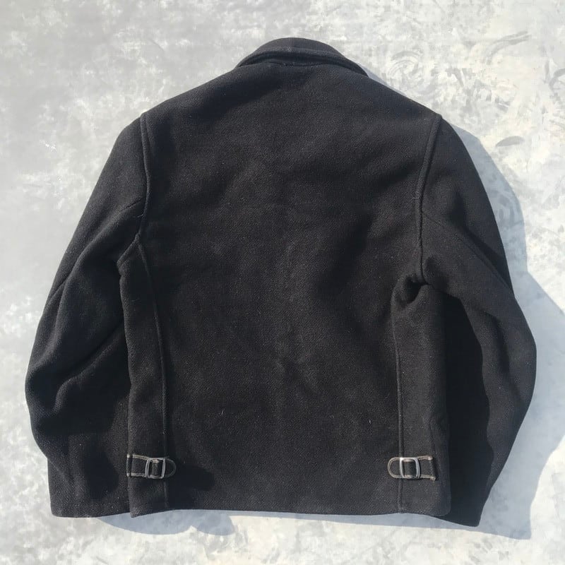 50's 60's KING-O-WEAR ウールスポーツジャケット ブラック 無地 TALON