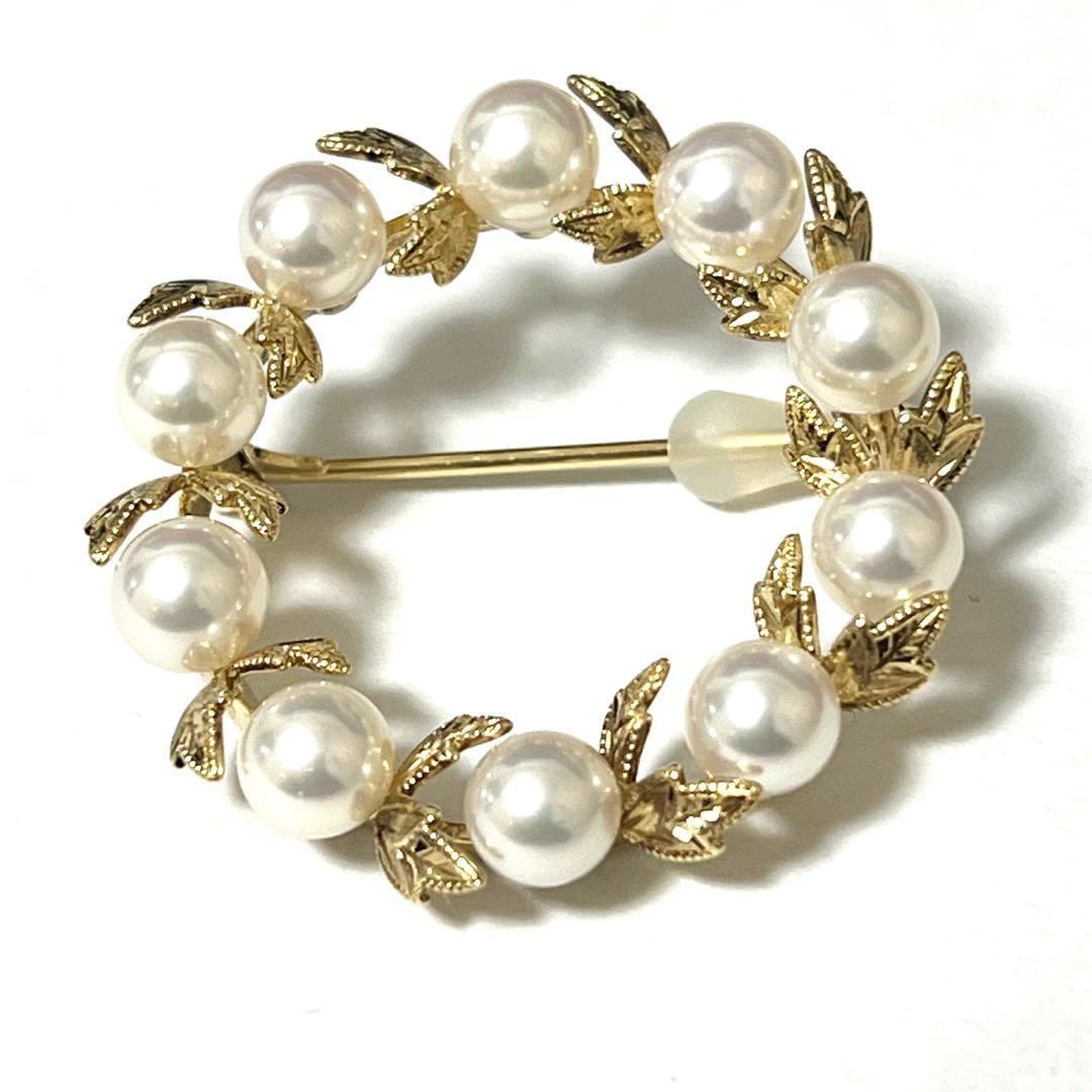 大人気・定価36万】ミキモト MIKIMOTO レディース ブローチ パール