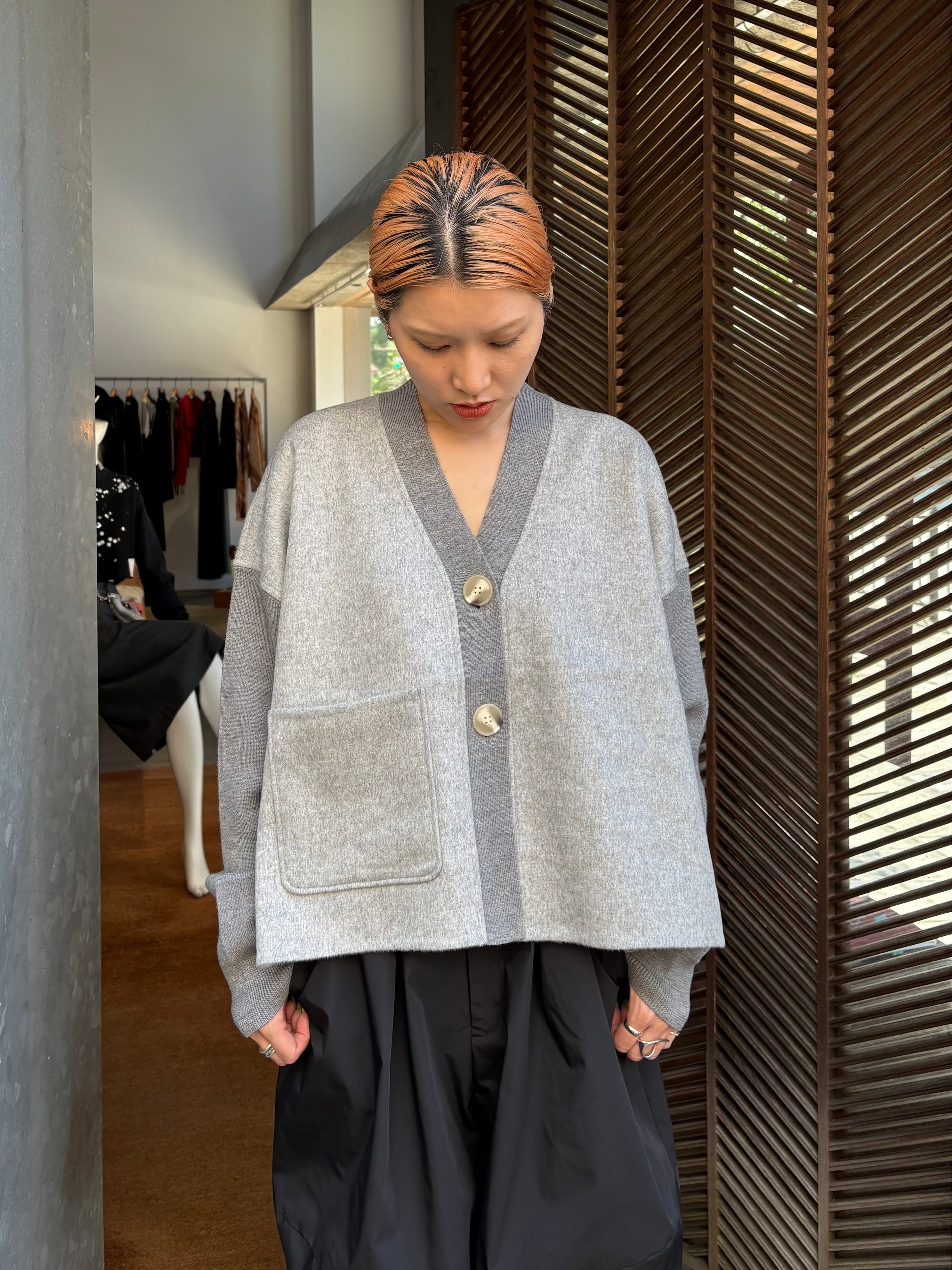 25AW】ENFOLD エンフォルド / KNIT×RIVER JACKET | TRENT online